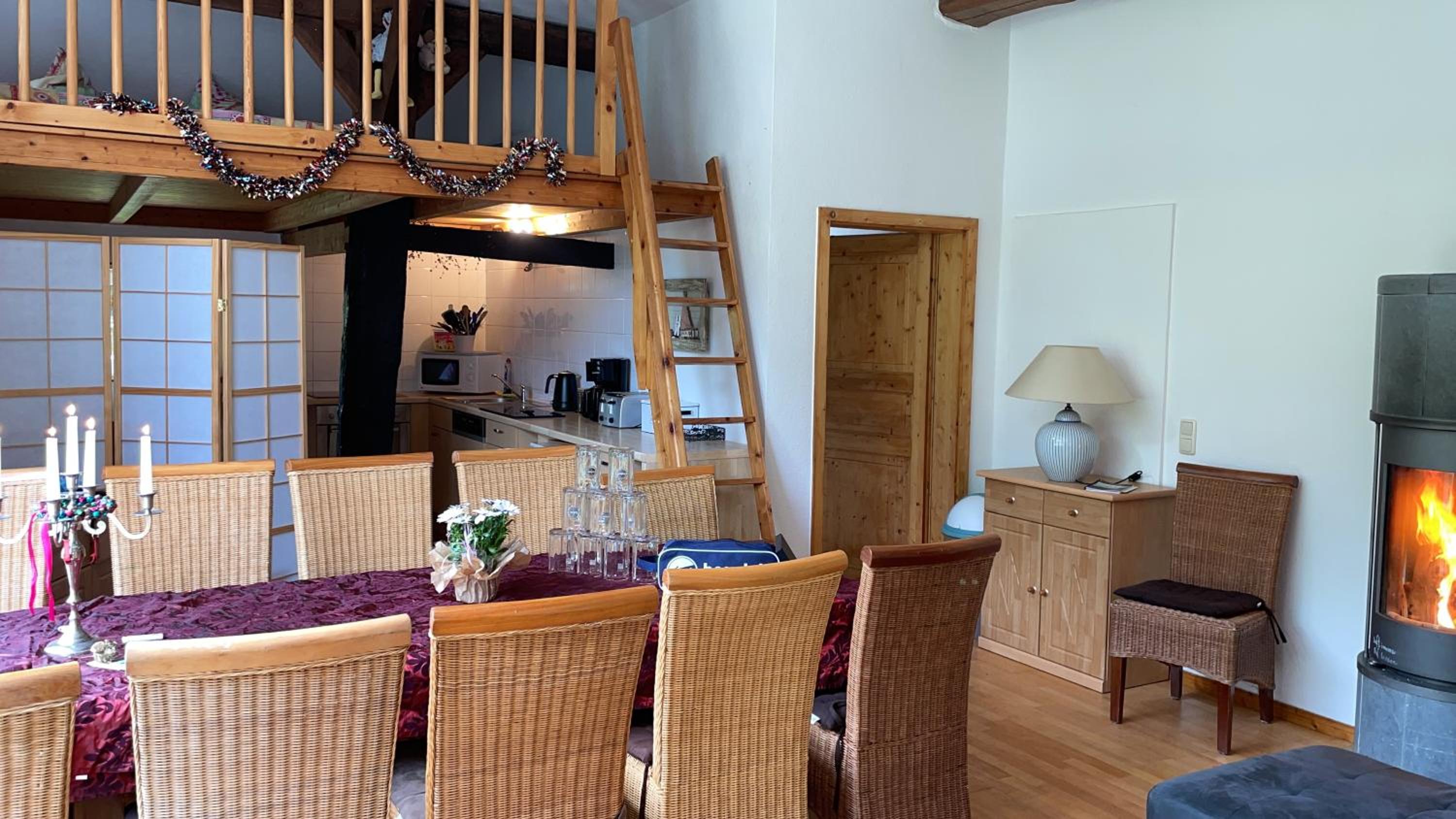 Altes Landhaus Oste, Appartement- Hotel mit Kamin