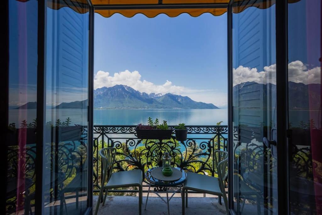 Logement avec vue panoramique à 2 pas du lac Léman