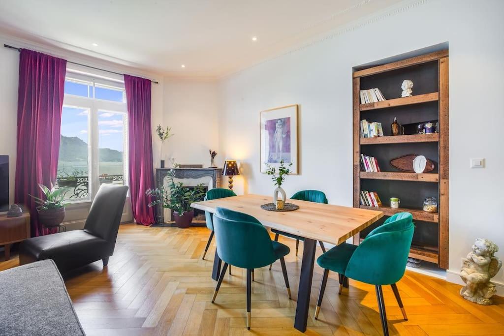 Logement avec vue panoramique à 2 pas du lac Léman