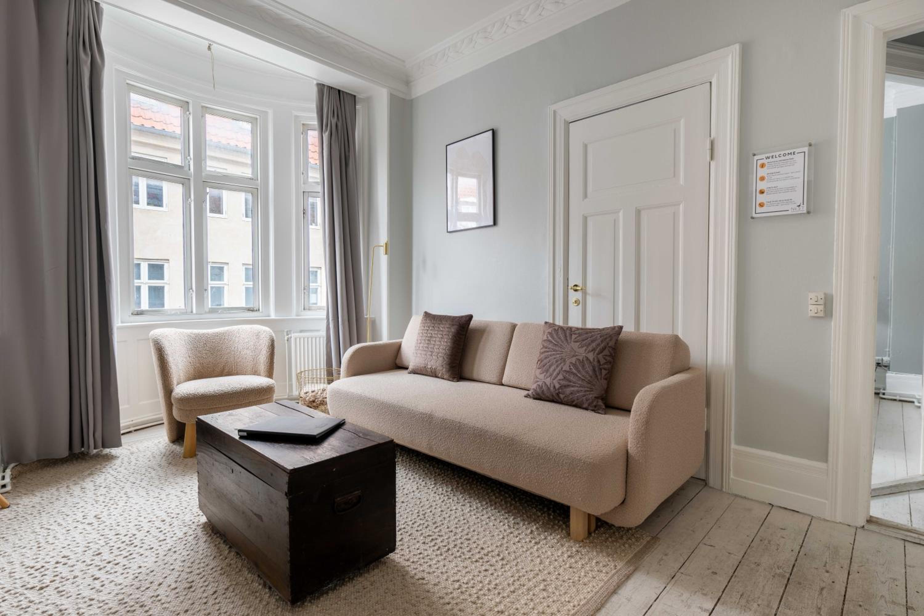 Super Central 2BR Apartment in Old Town Copenhagen