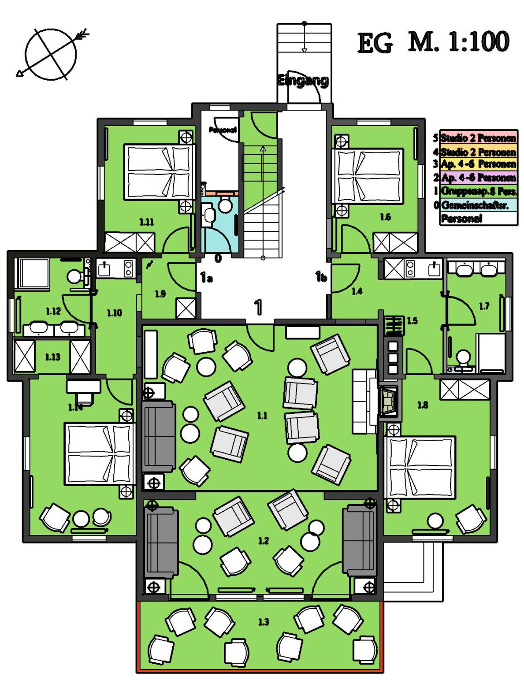 Haus Elim für Gruppen und Großfamilien