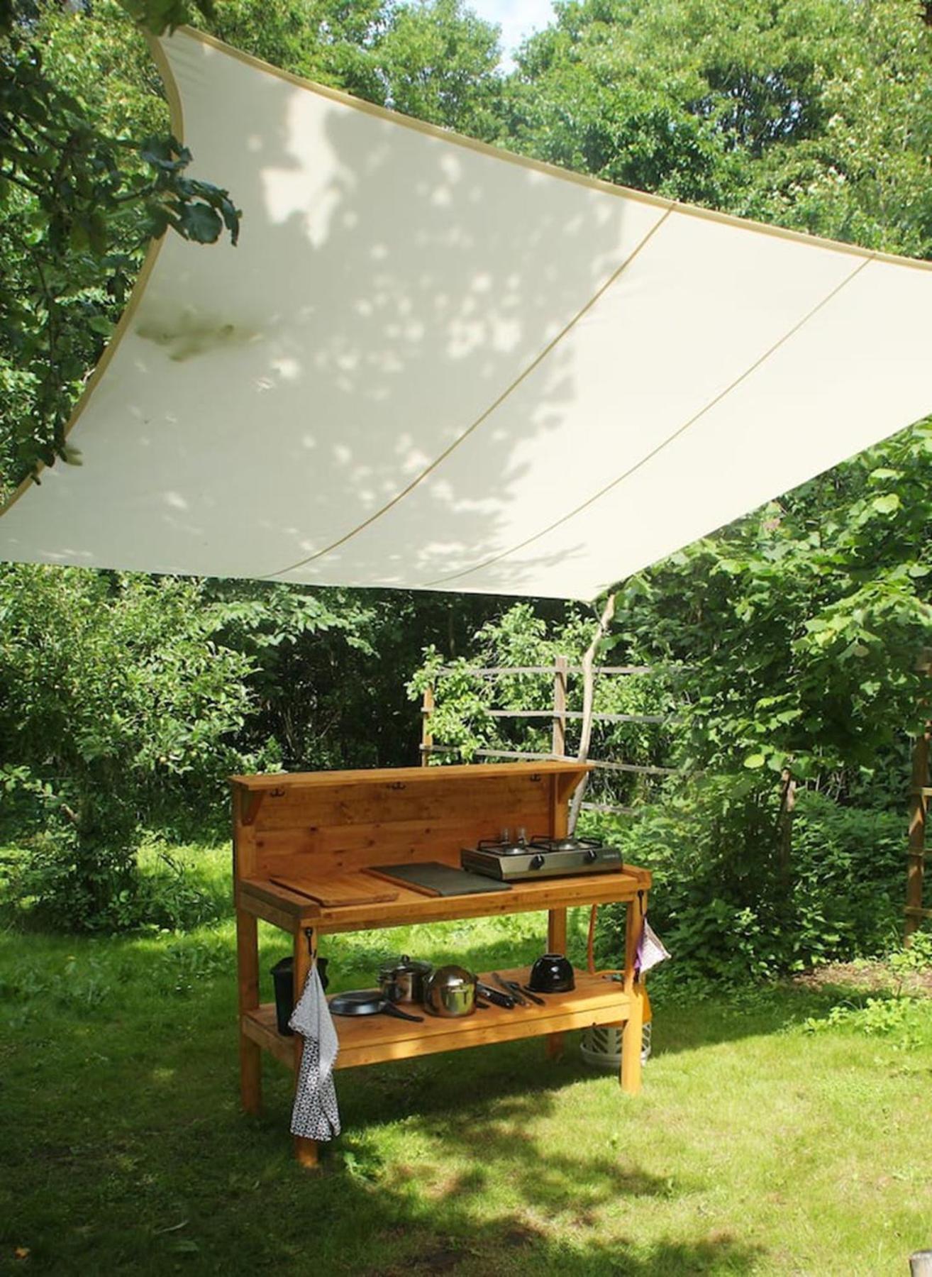 Luxury camping experience