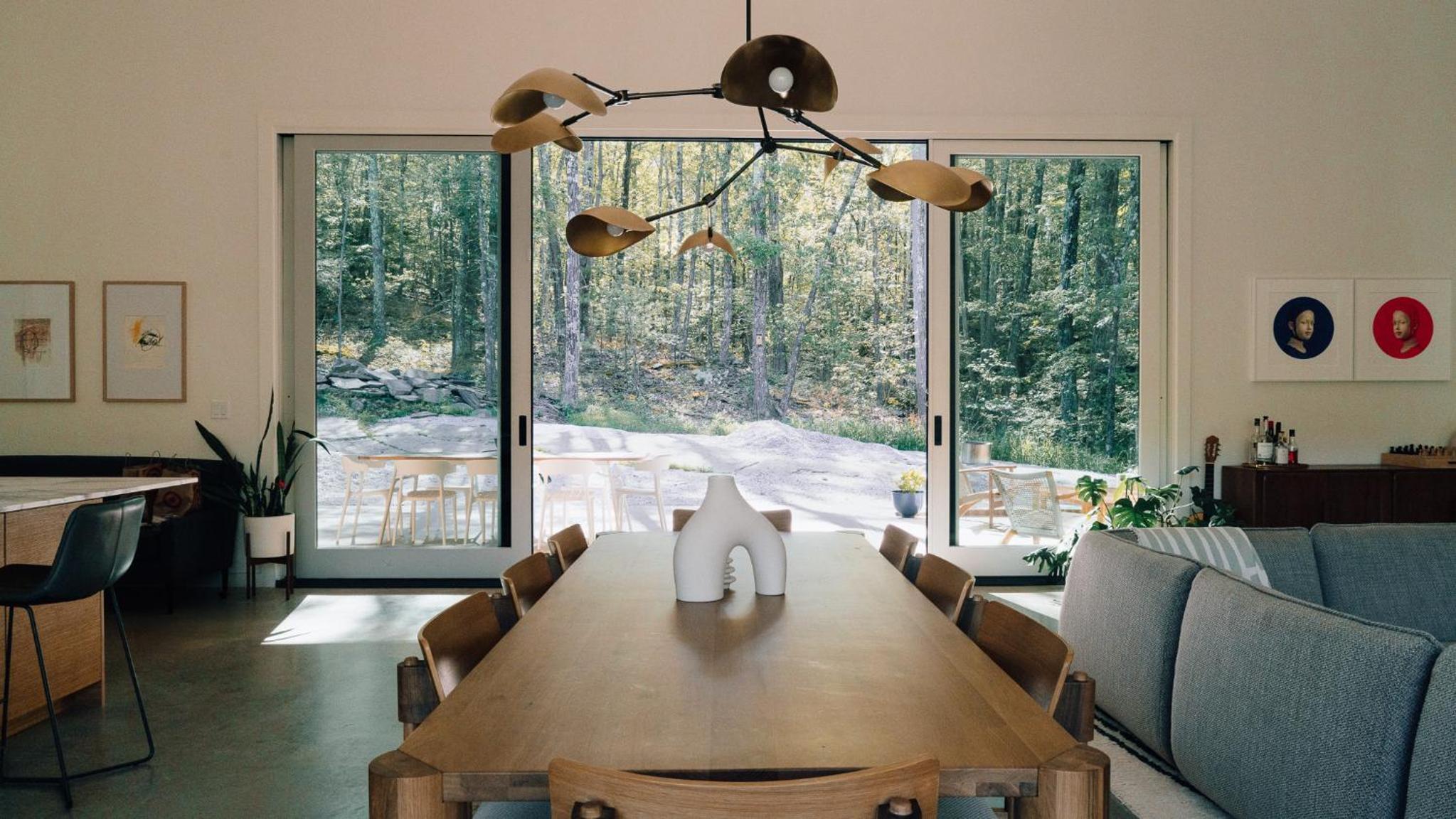Secluded Modern Retreat in The Woods with Swimming Hole view 2