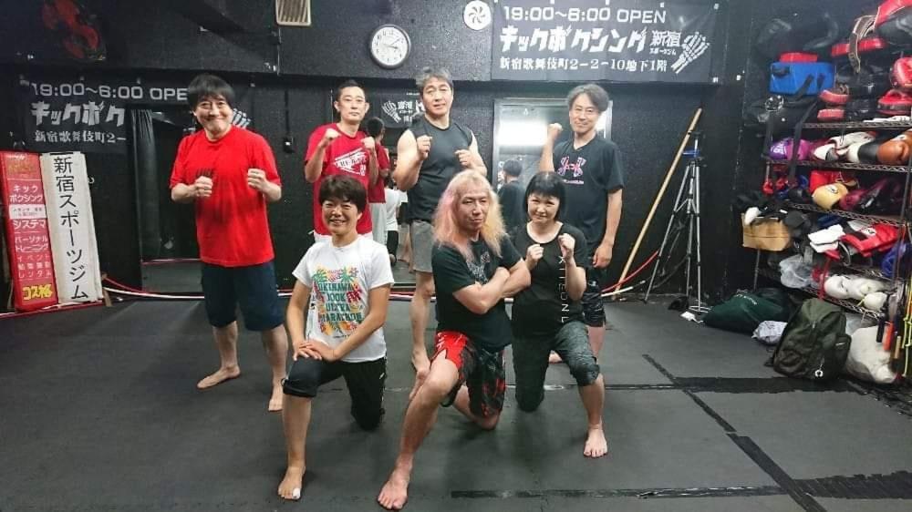 Muya Thai hostel Tokyo train camp