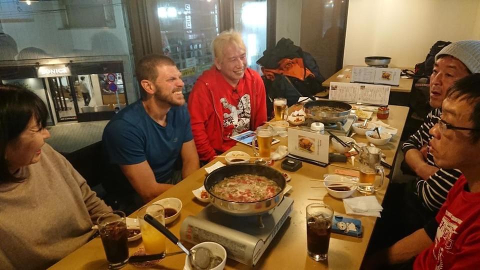 Muya Thai hostel Tokyo train camp