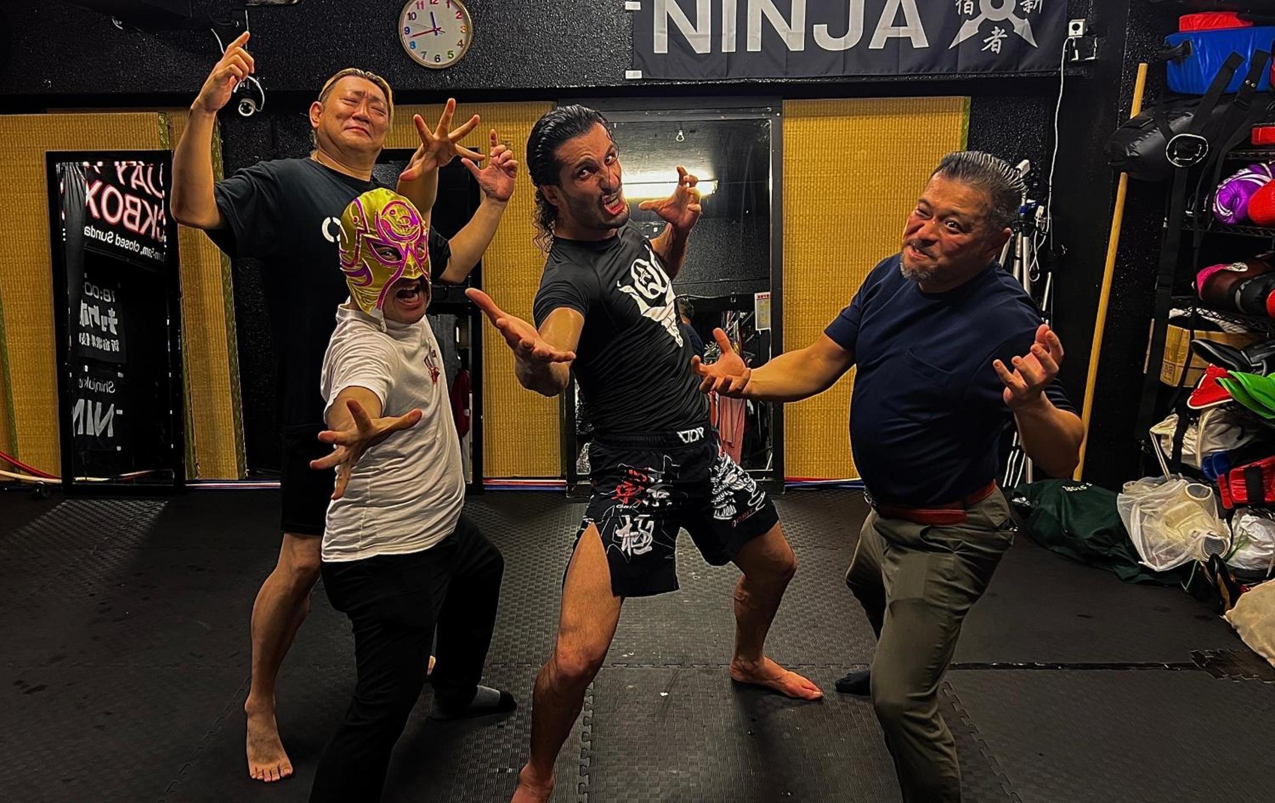 Muya Thai hostel Tokyo train camp