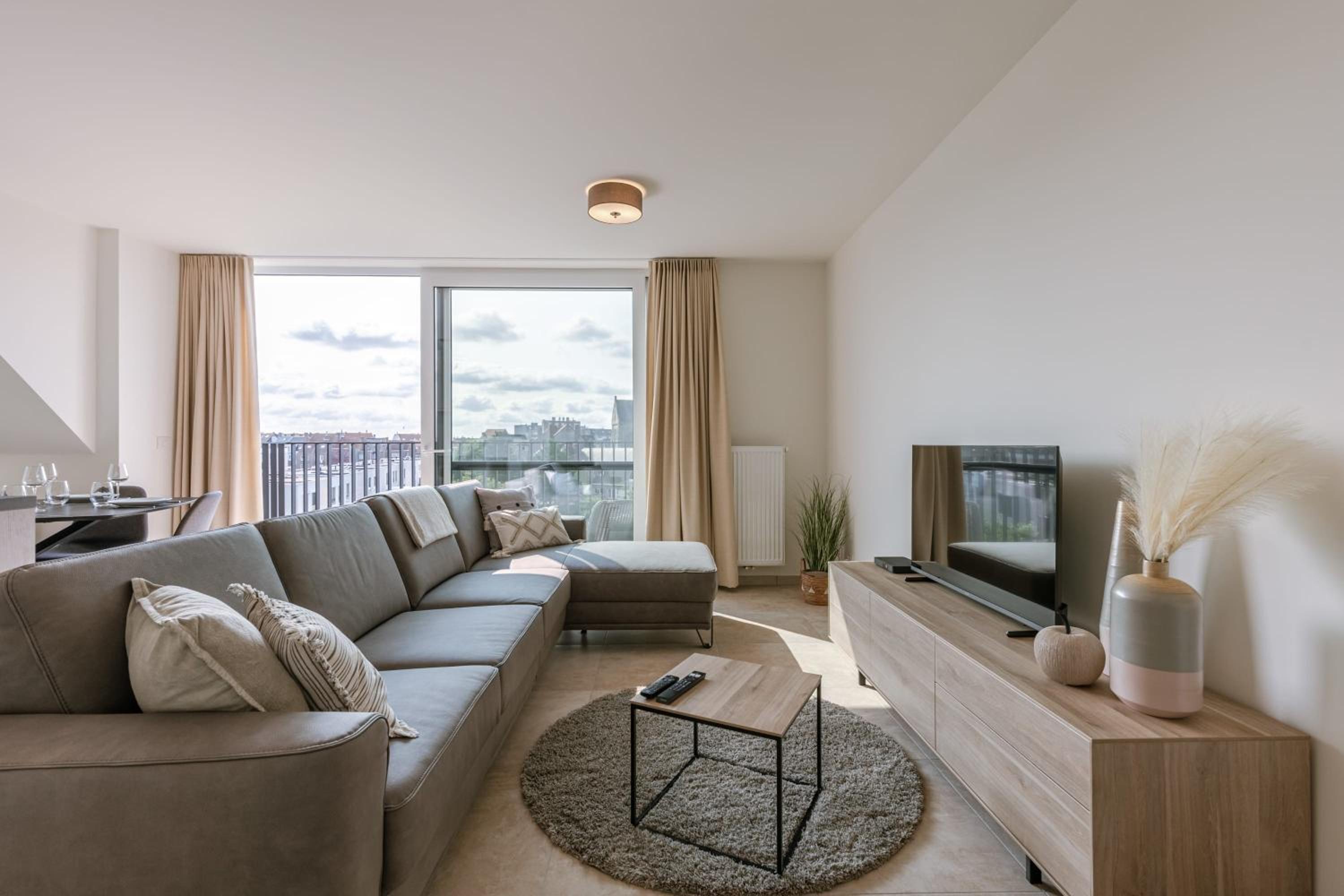 Spacious high-quality duplex apartment in Ostend