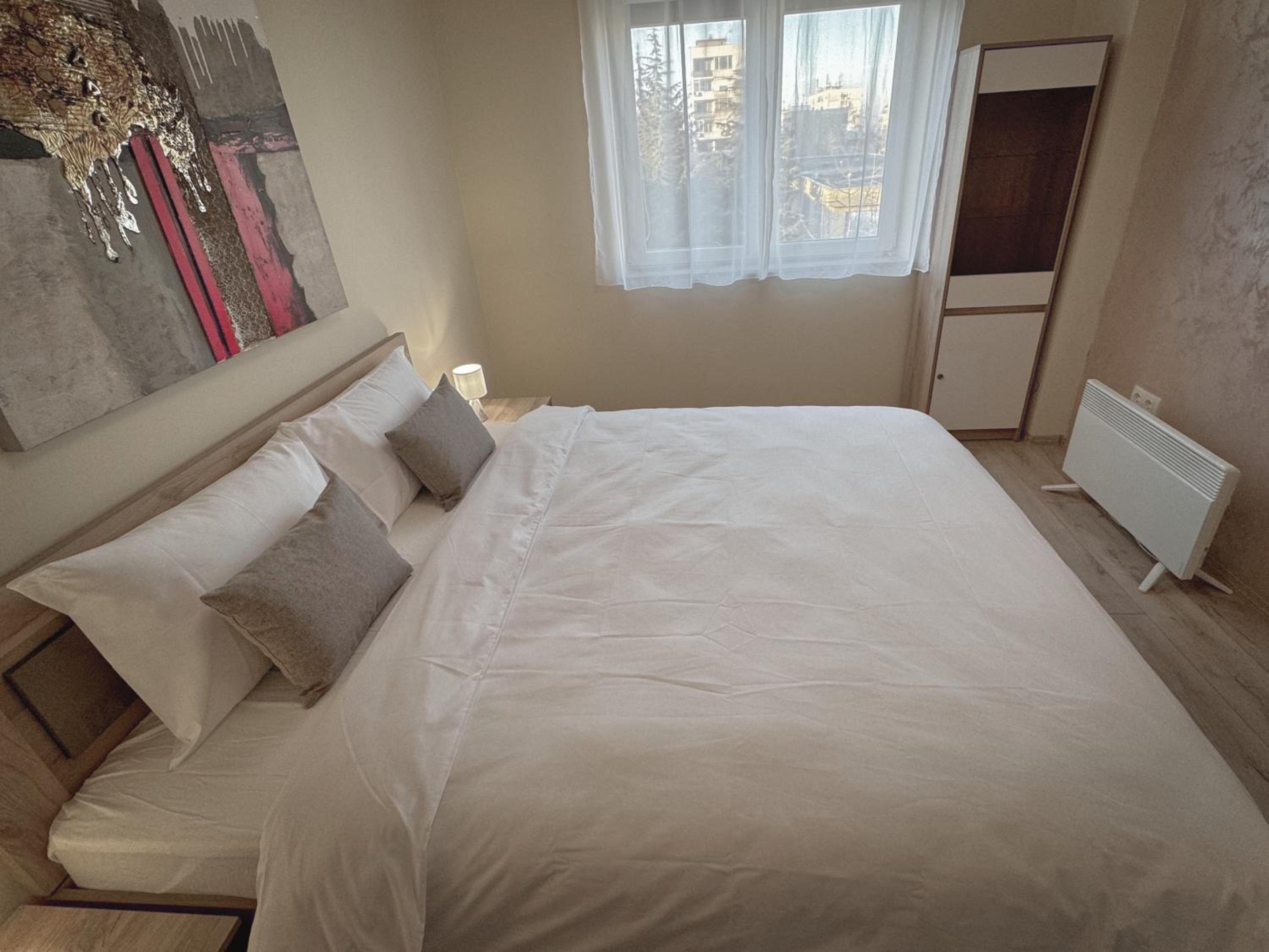 Restful Apartment for 4 Guests in Burgas