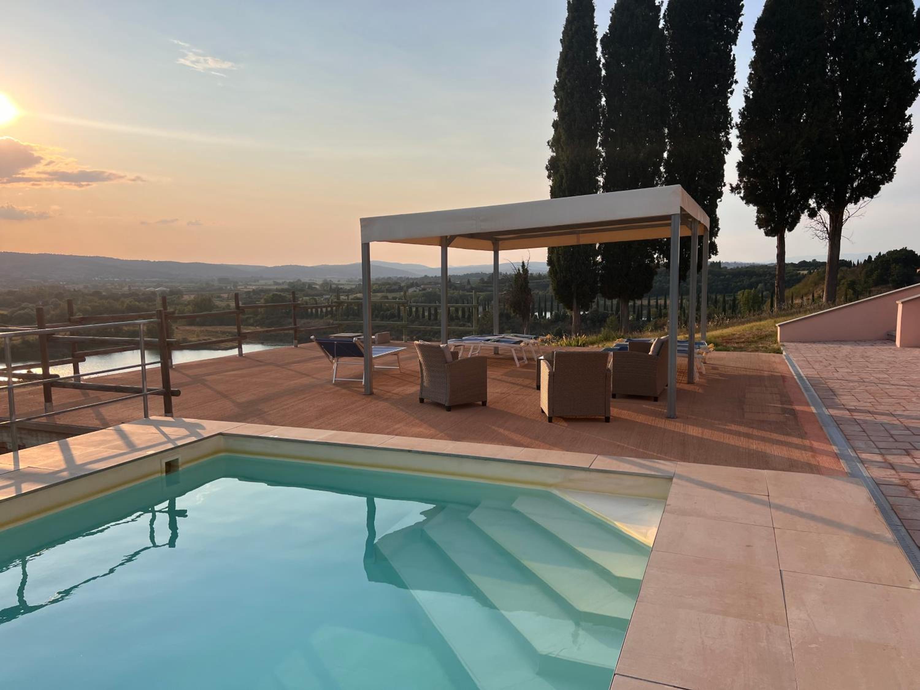 Podere Abbazia b&b view 2
