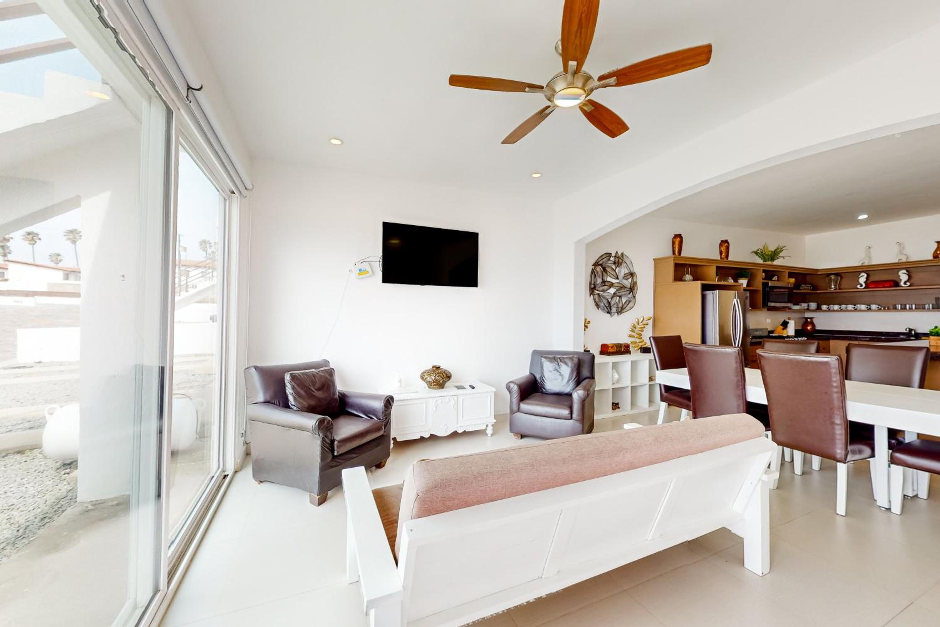 Dog-Friendly Beachfront Retreat with Rooftop Deck, Pool, Hot Tub, & Kitchen view 3