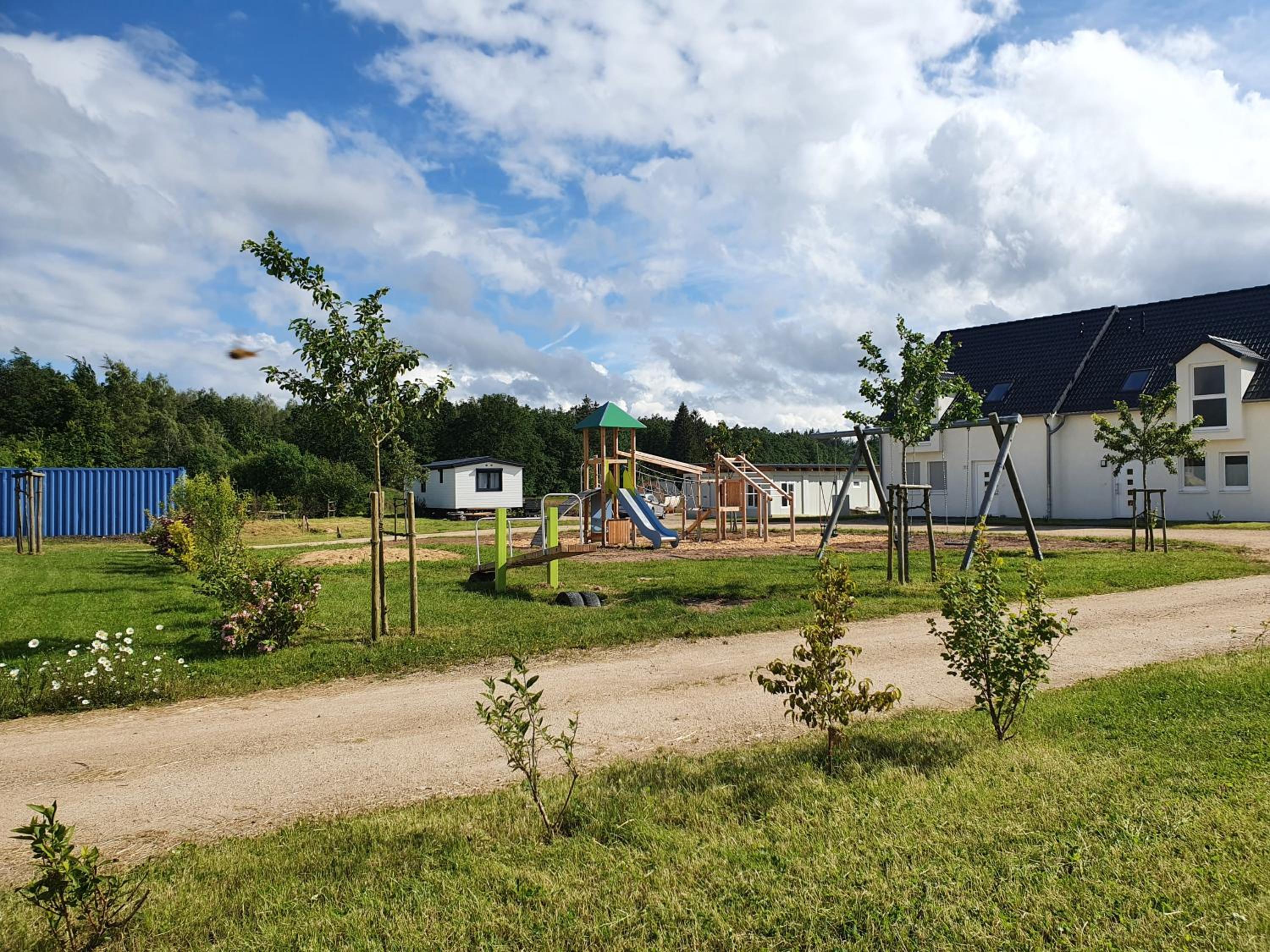 Clamping Schlaffässer im Ferienpark Wolfsschlucht Prüm Eifel