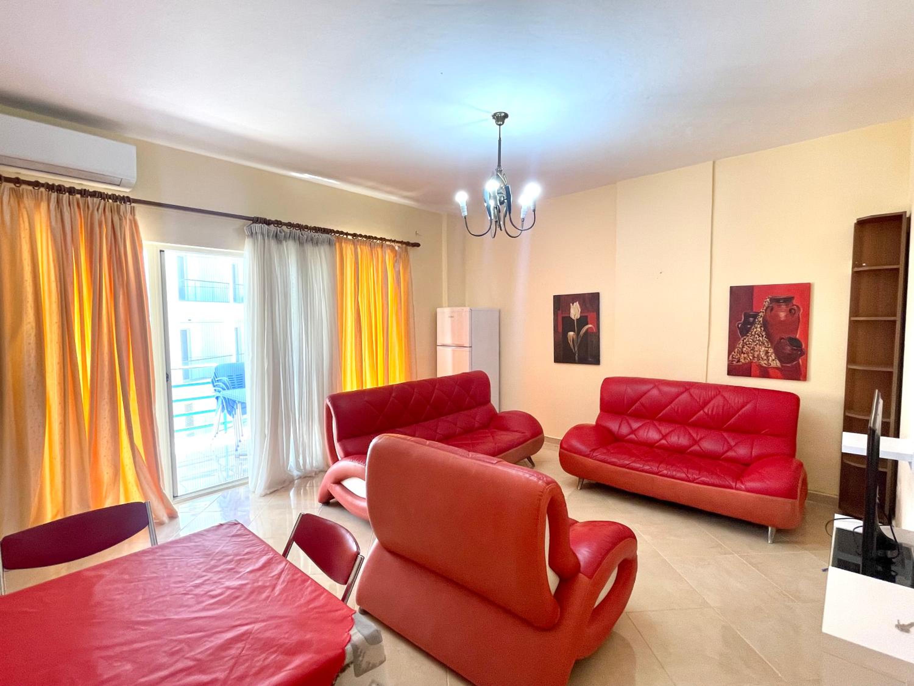 Red apartment