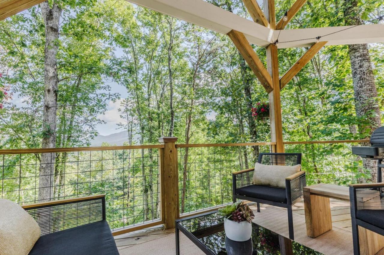 Cozy Luxury Treehouse 10 Min To Asheville Mountain Views view 5