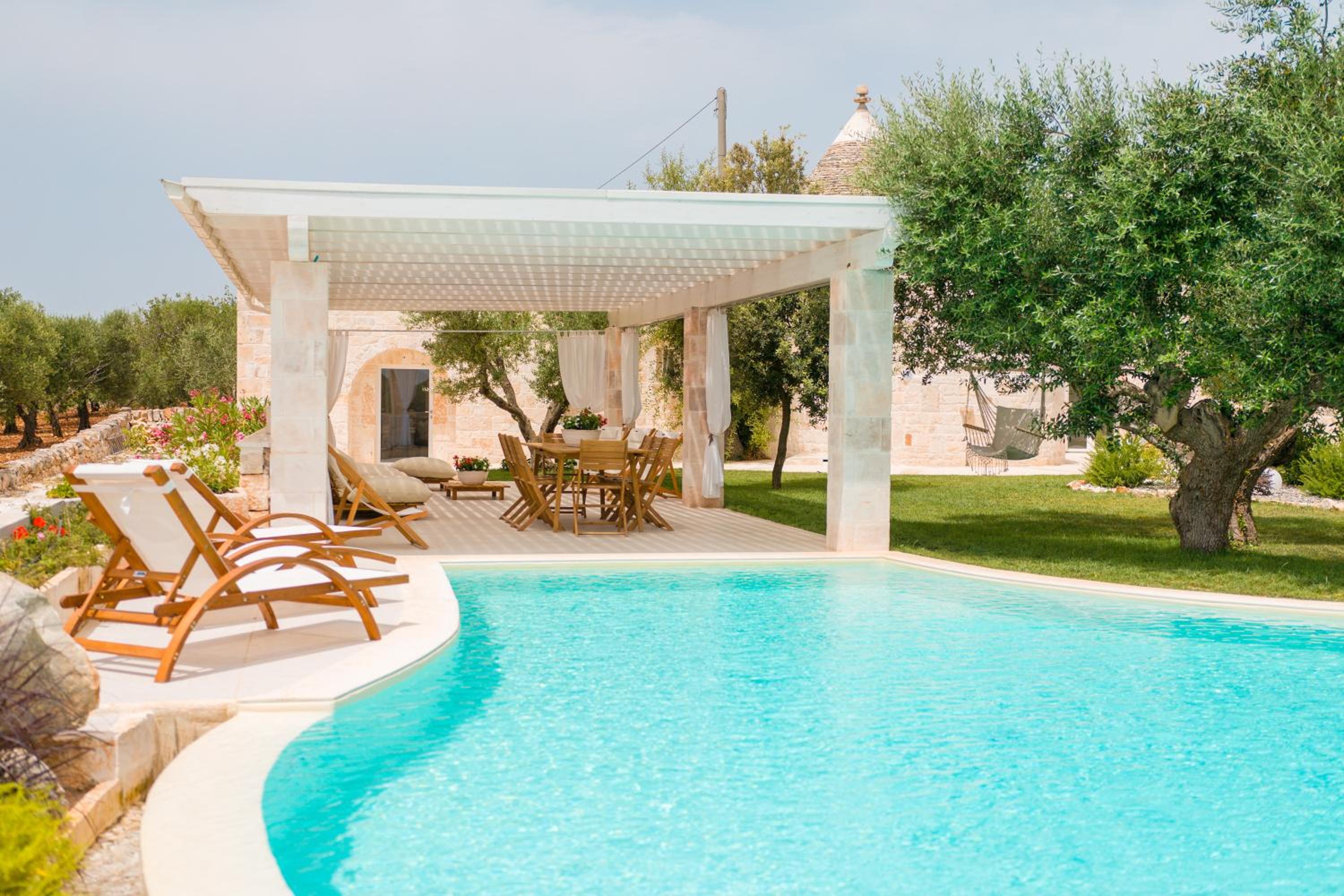 Trulli Petrantiqua con piscina