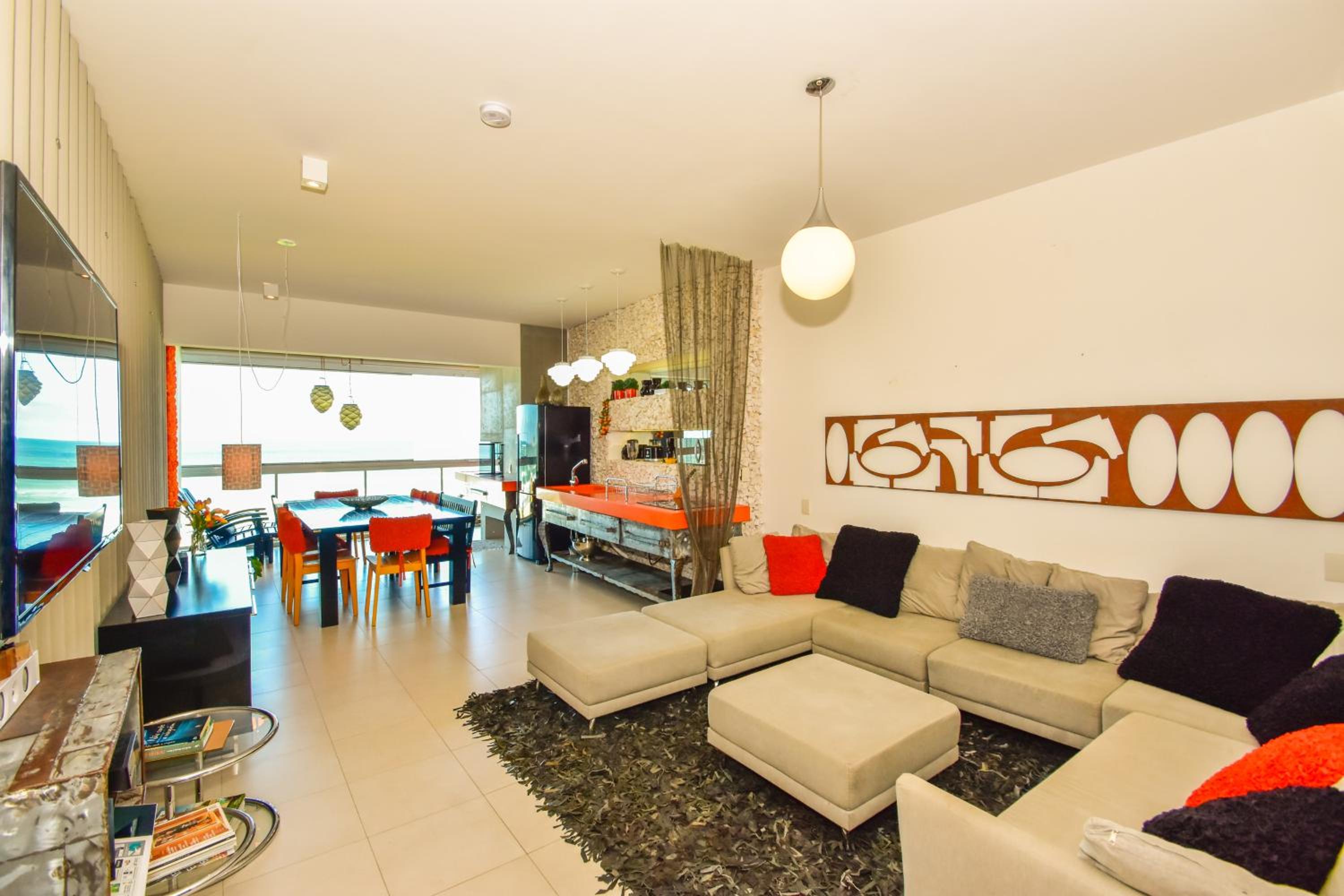 Apartamento frente mar na Praia do Santinho N880