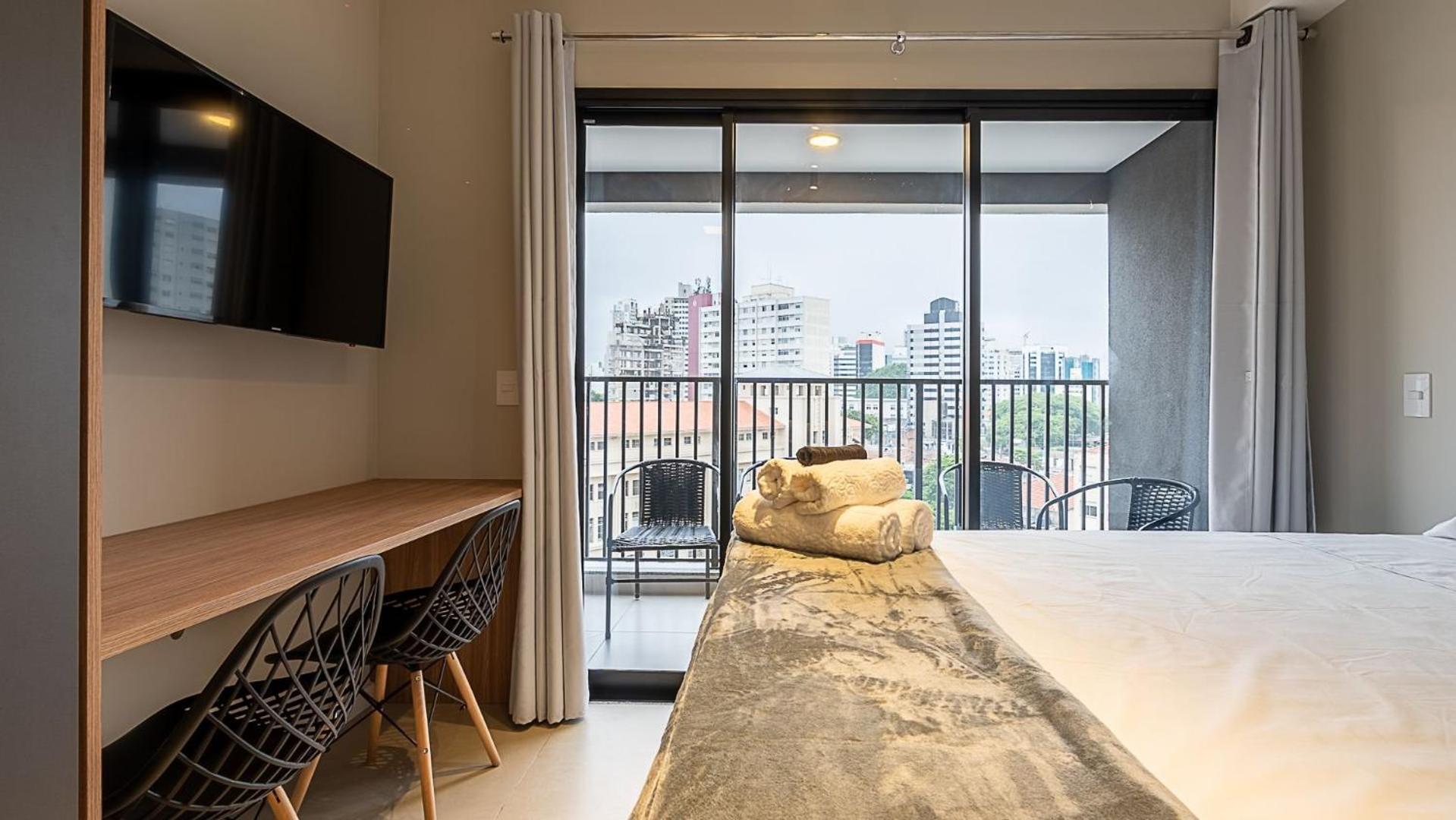 Studios modernos e completos ao lado da estação Vila Mariana