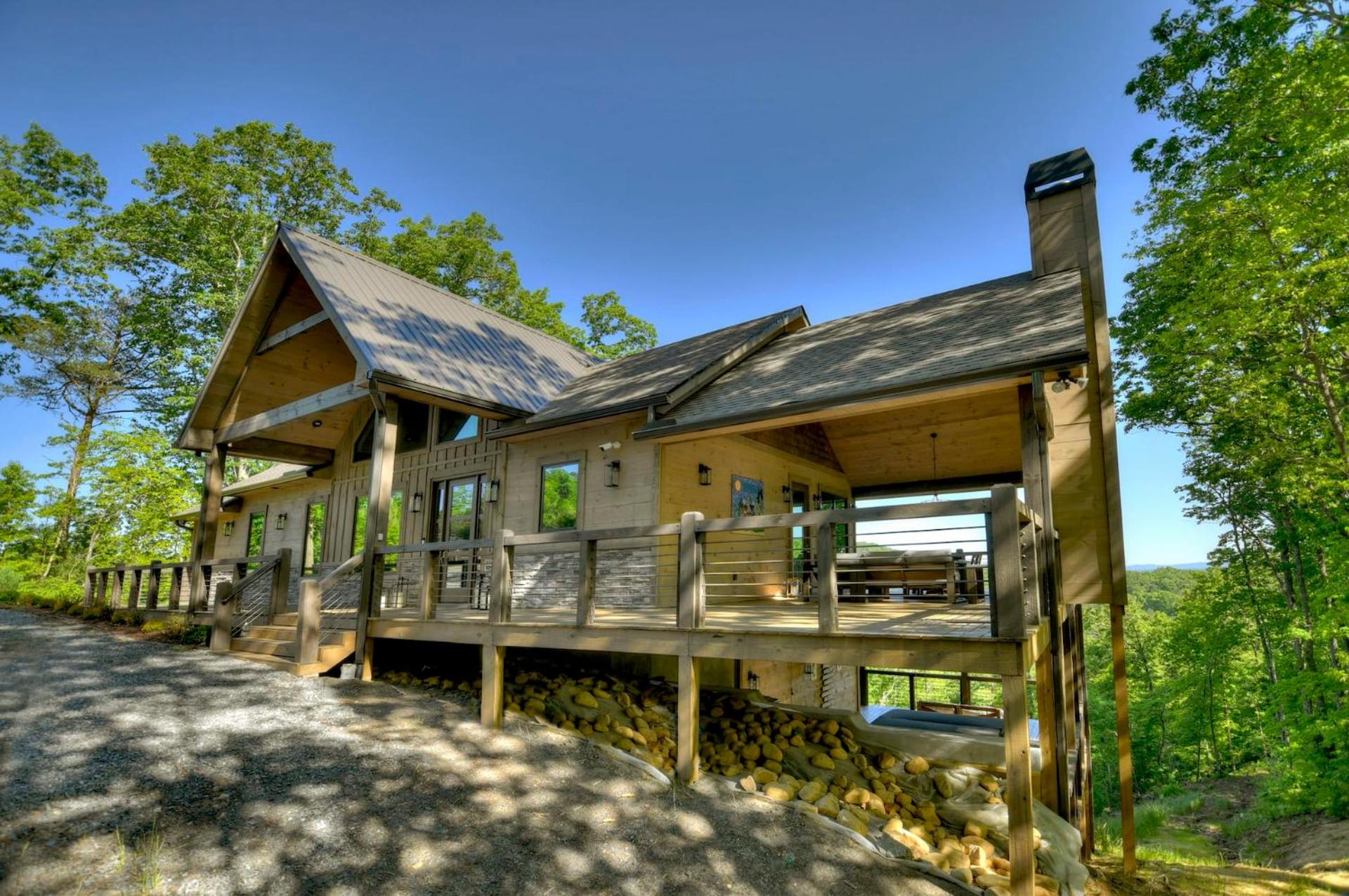 4 Dancing Bears- Mtn Views Hot Tub Custom Design view 3