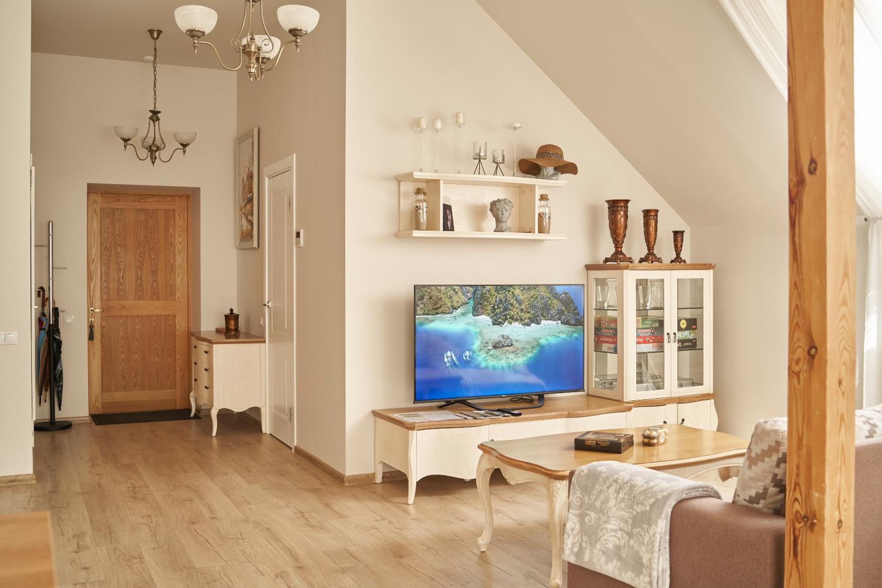 Beachfront apartment