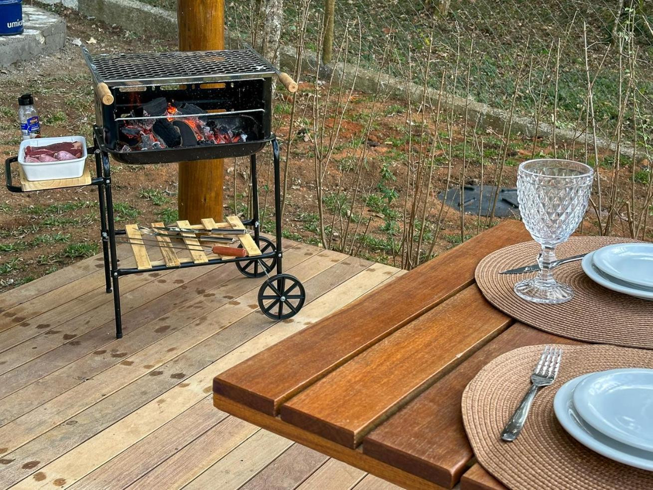 Cabana com jacuzzi e churrasqueira - Ibiuna SP