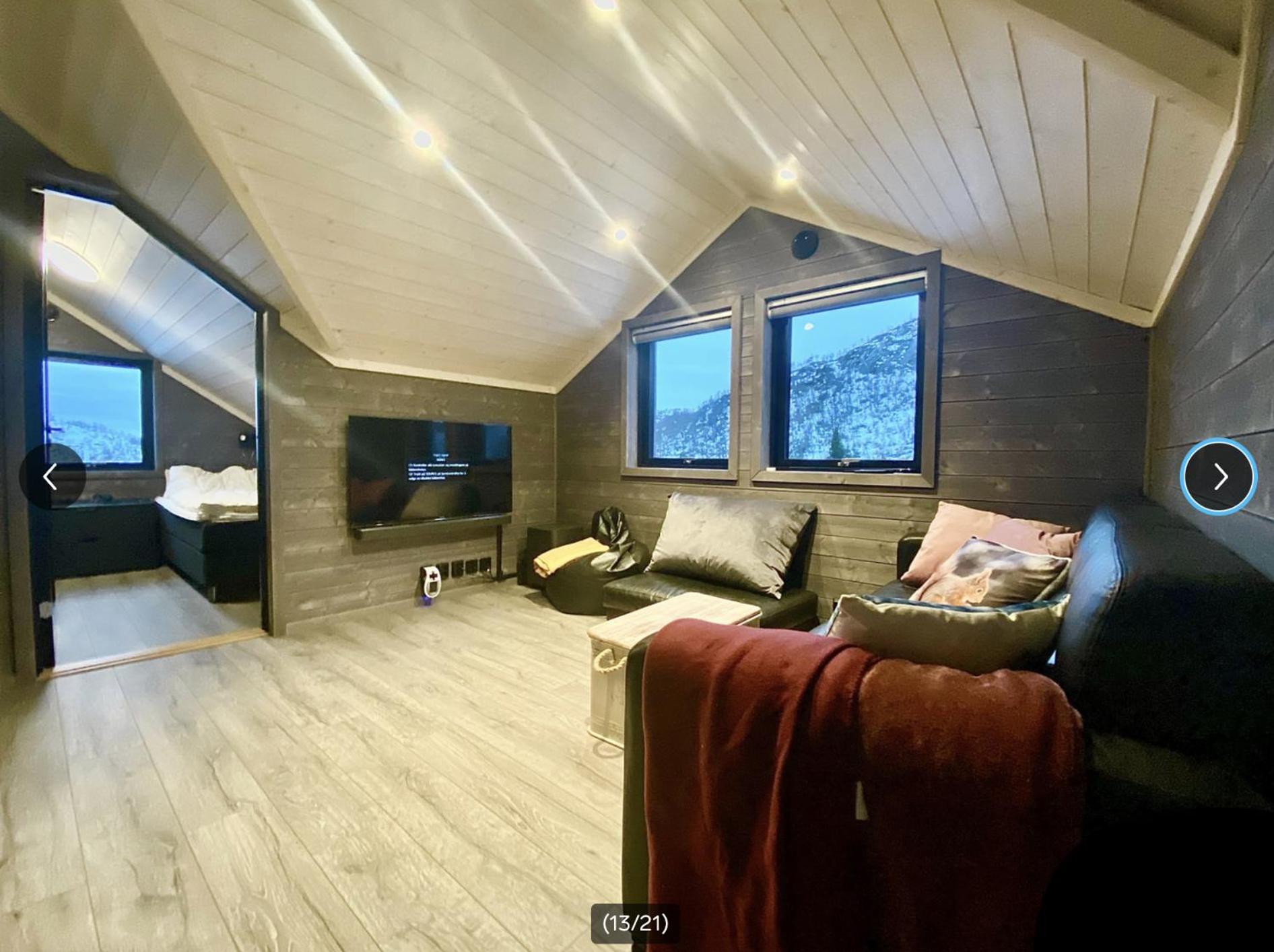 Fjellhytte med ski inn-ut view 4