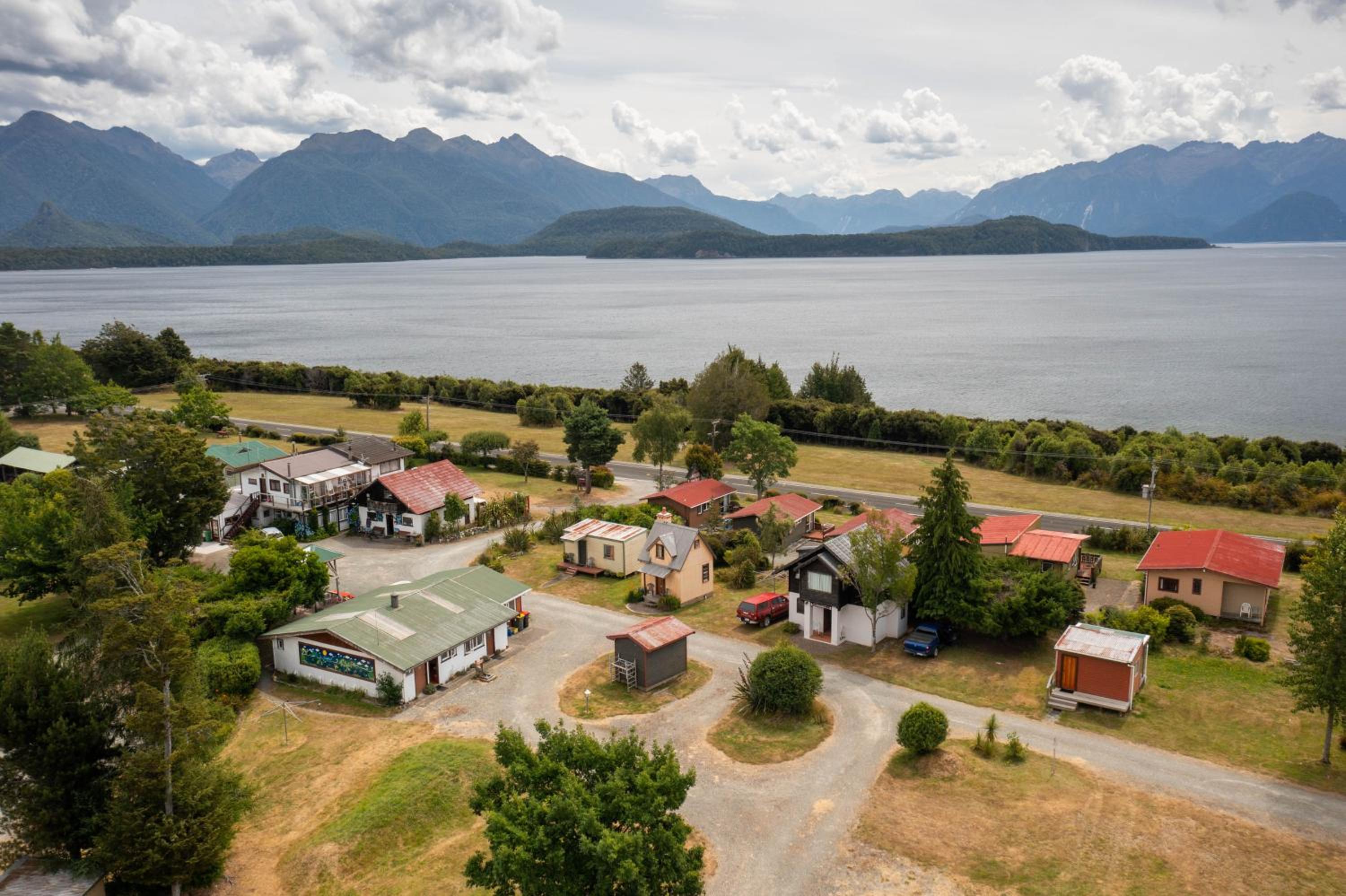 Manapouri Holiday Park view 2