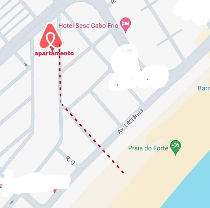 CF apartamento 300m da praia do forte