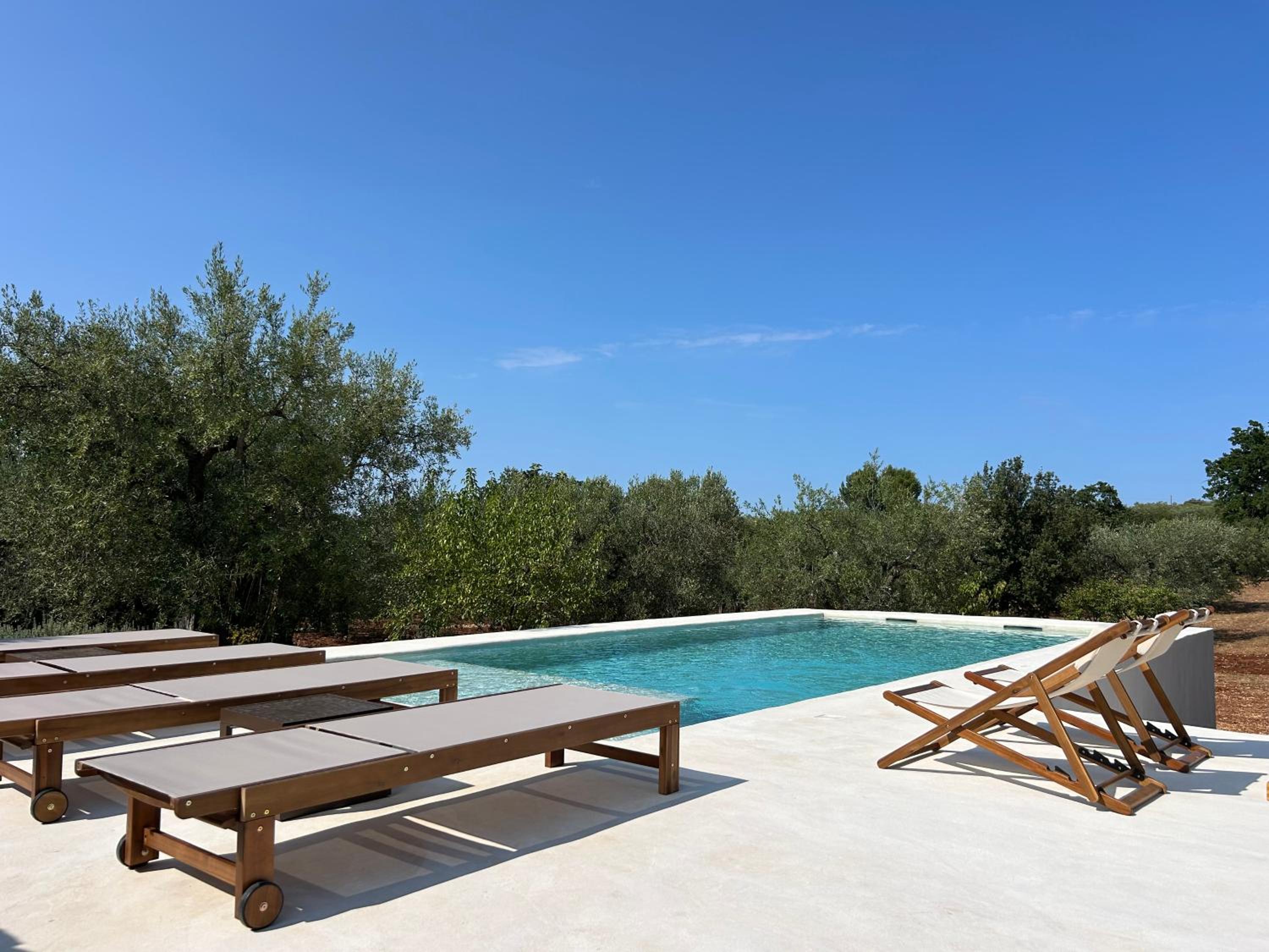 Trulli Biancopumo - private pool