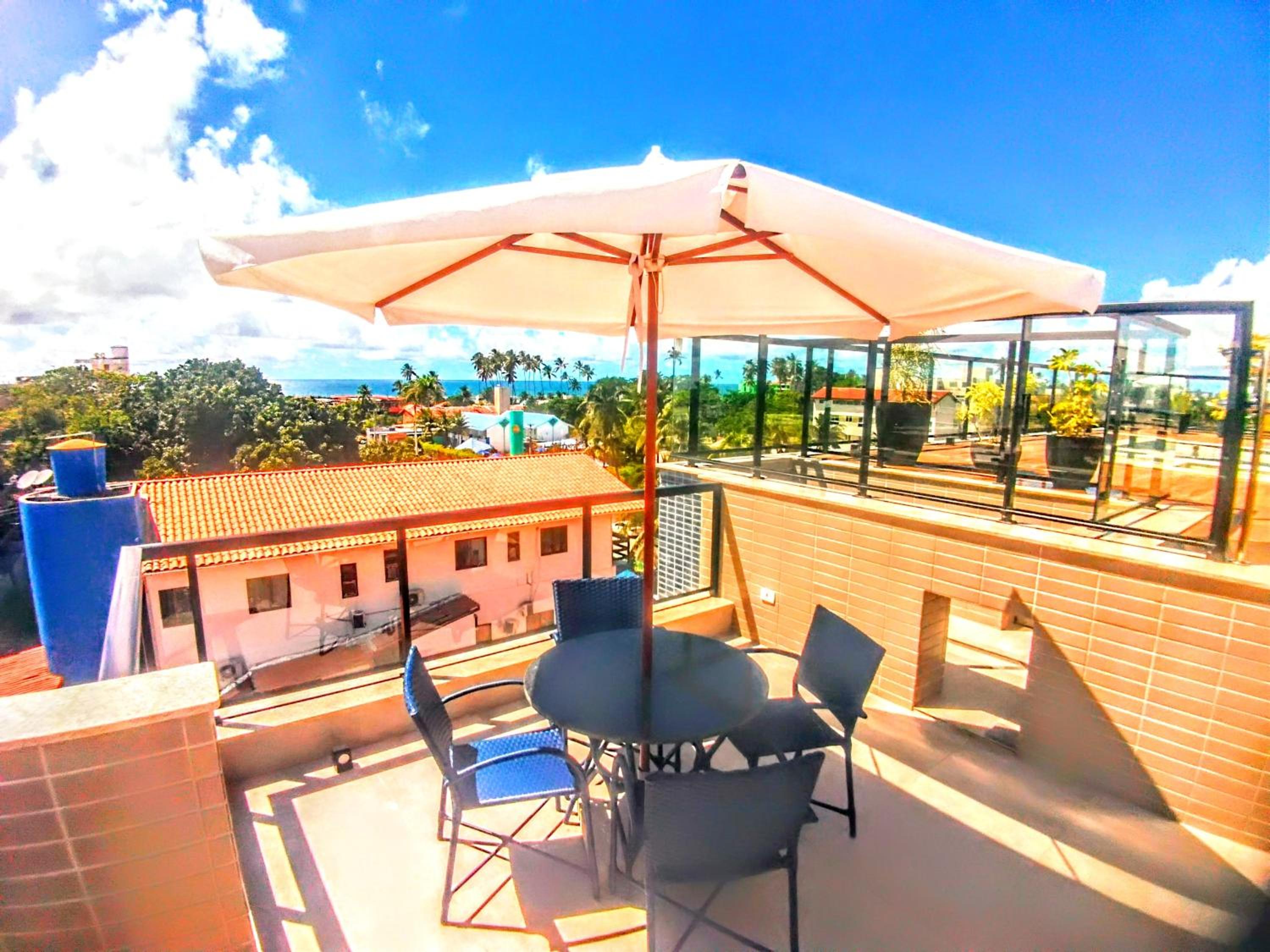 Flat 104 - Na Rua das Piscinas Naturais no Centro de Porto de Galinhas