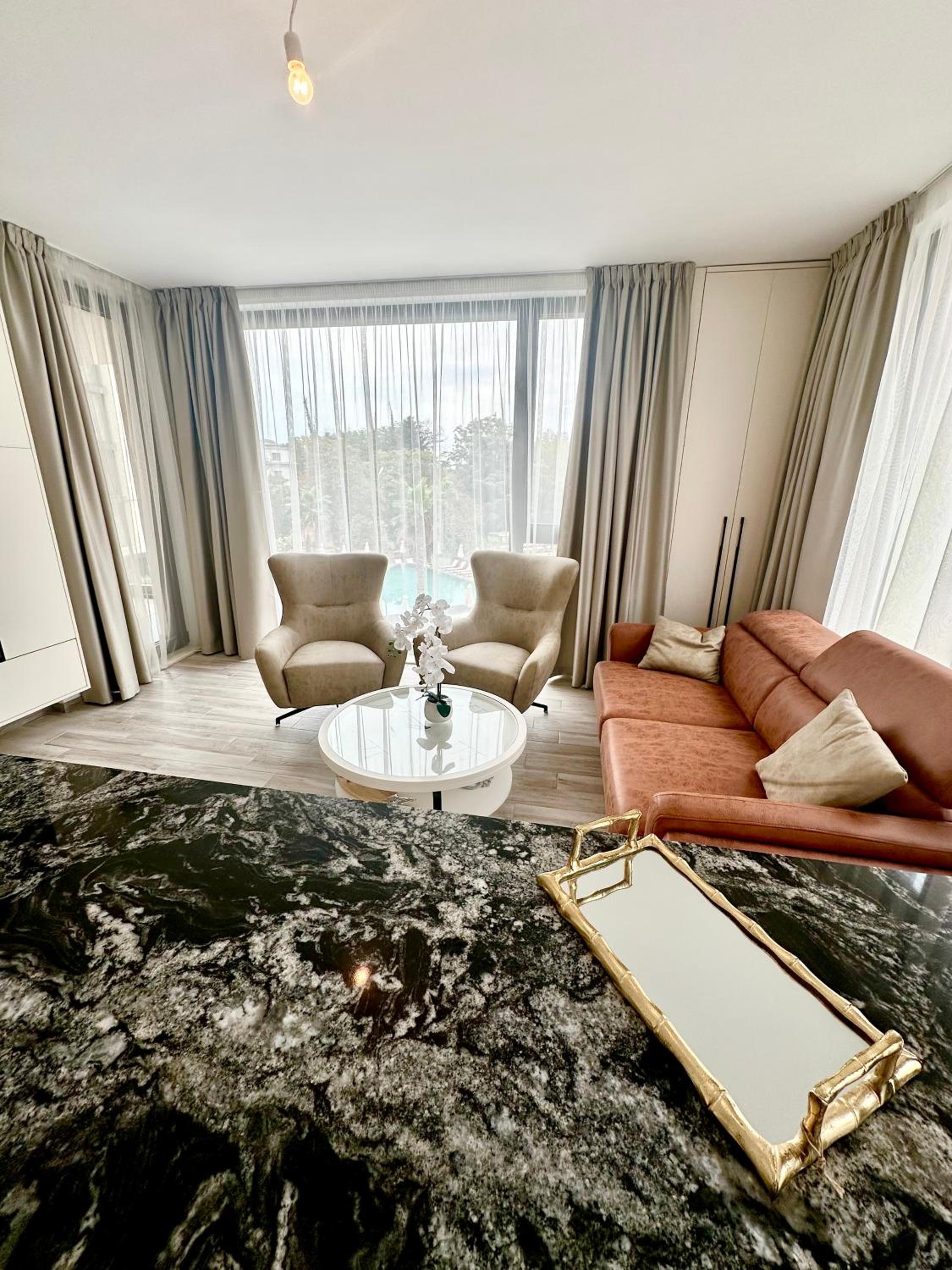 Boutique luxury apartment Azur Deluxe resort On the beach