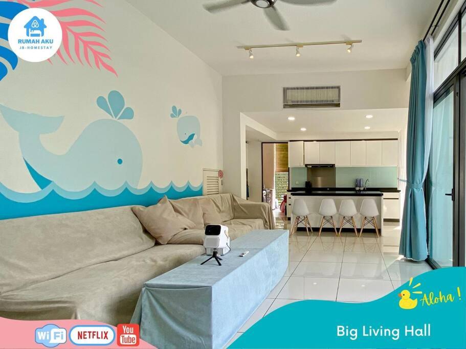 Johor Bahru Villa-KTV Pool Bbq Netflix Soccer-AlohaGardenVilla by RumahAku JB Homestay photo 4