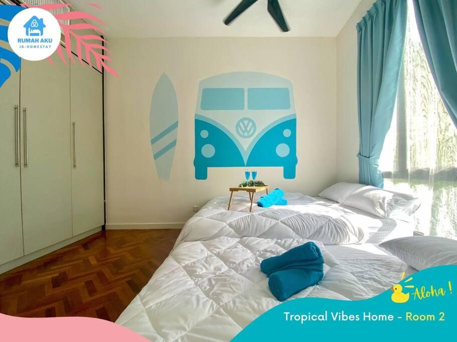 Johor Bahru Villa-KTV Pool Bbq Netflix Soccer-AlohaGardenVilla by RumahAku JB Homestay photo 3