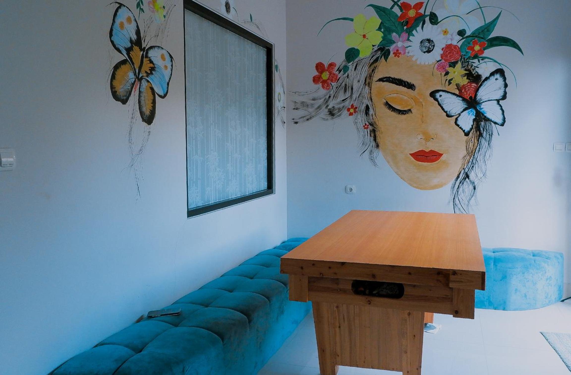 Valentine Bungalow Berawa view 2