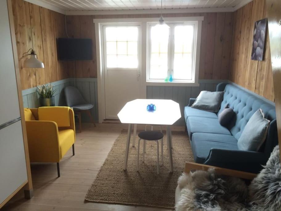 Boathouse apartment with floating sauna