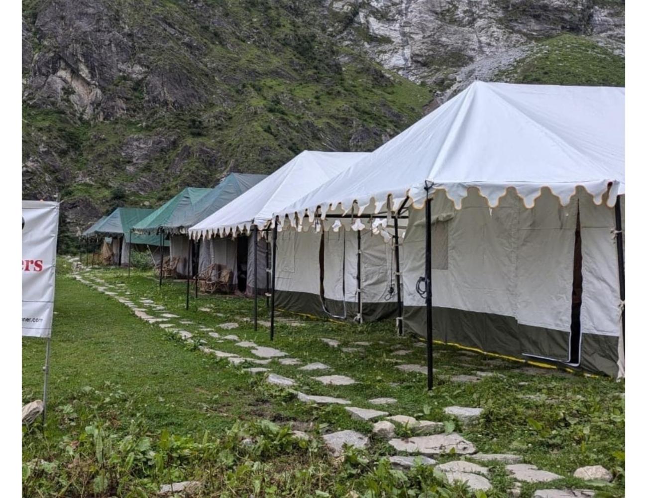Camp Valley of flowers, Ghangaria