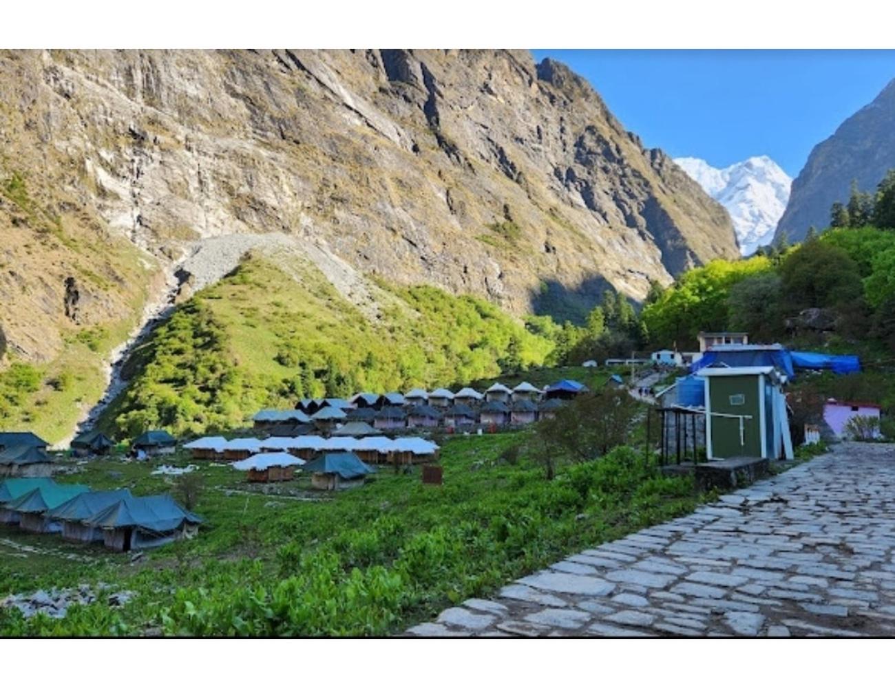 Camp Valley of flowers, Ghangaria
