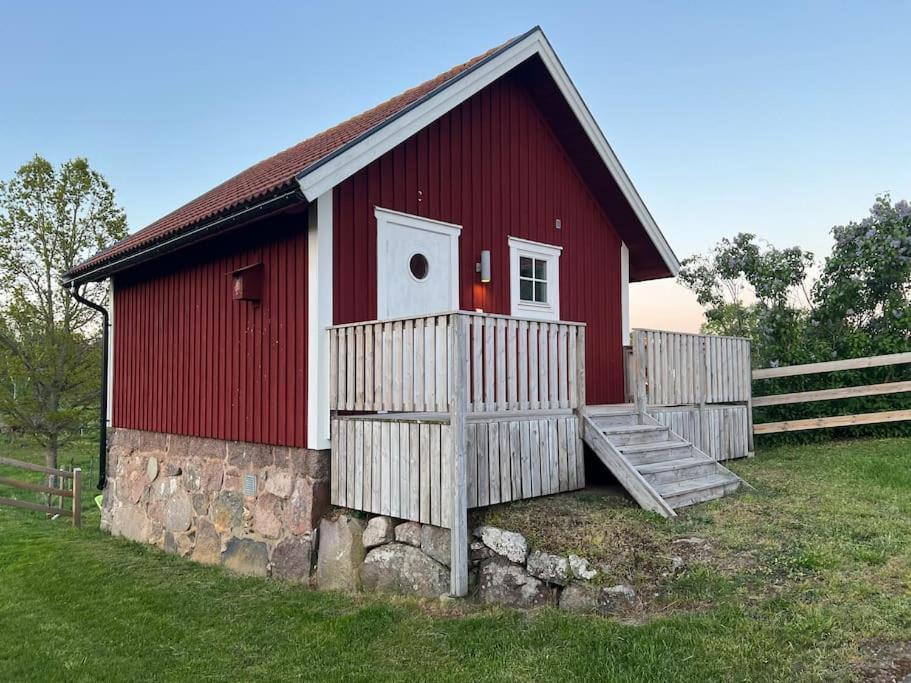 Stuga i lantlig idyll