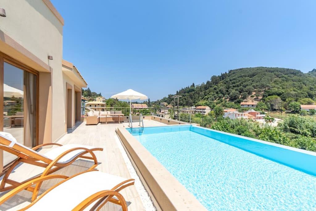 villa vasillis-heated swimming pool with infinity view