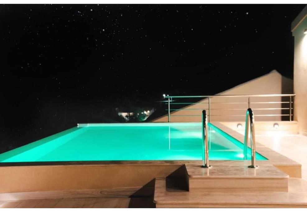 villa vasillis-heated swimming pool with infinity view