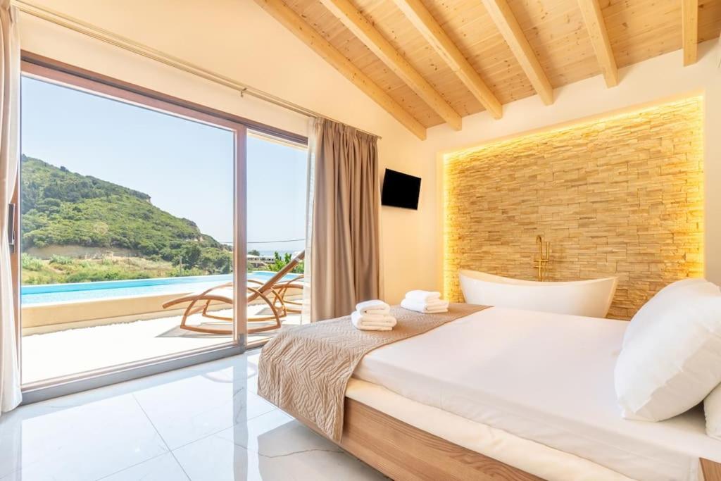 villa vasillis-heated swimming pool with infinity view