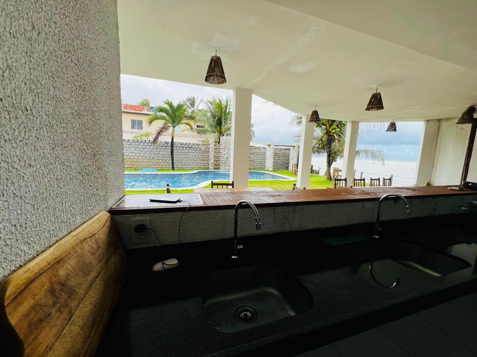 Casa de Temporada cinco quartos - Garça Torta em Maceió - Vista Mar