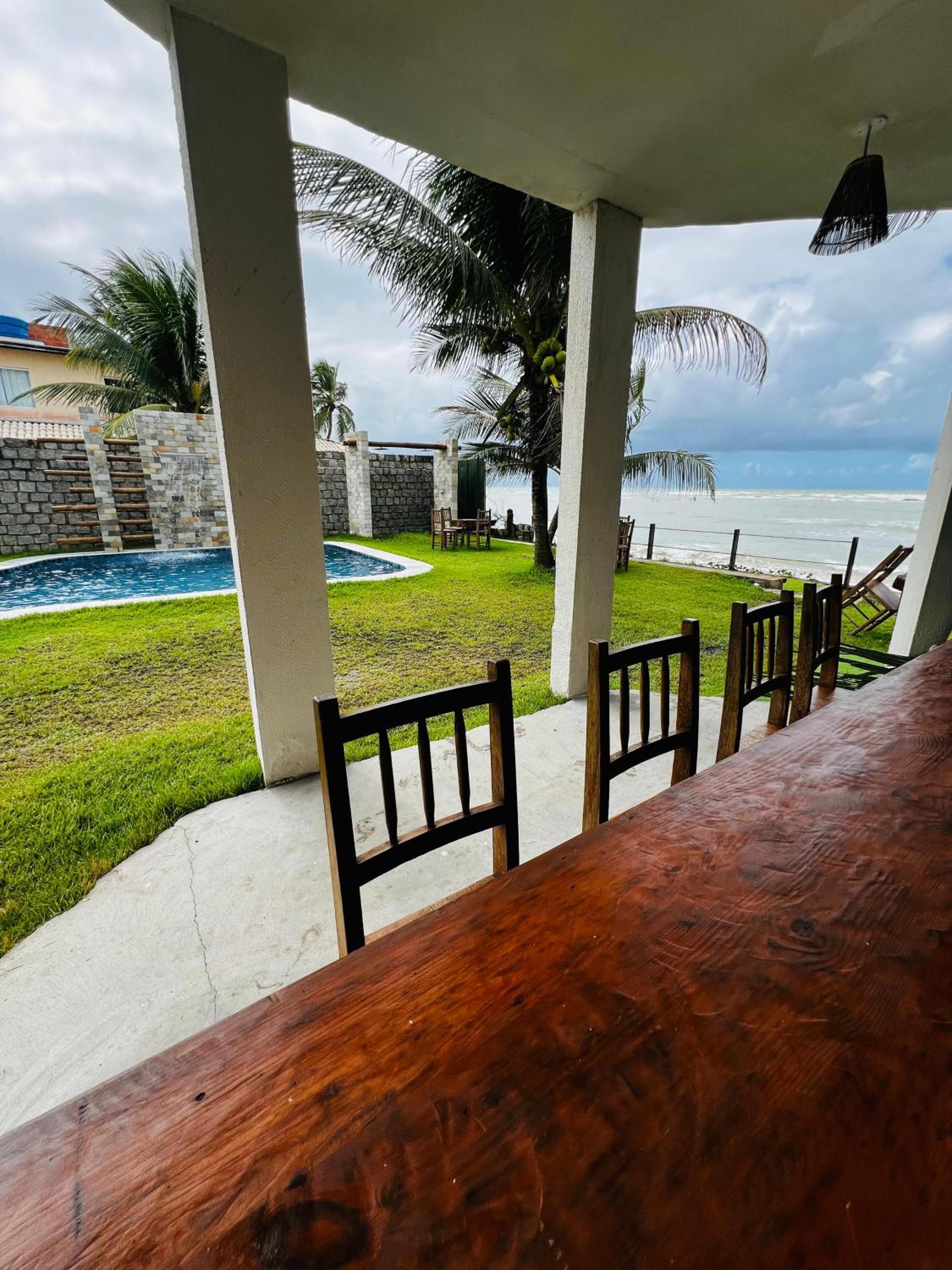 Casa de Temporada cinco quartos - Garça Torta em Maceió - Vista Mar
