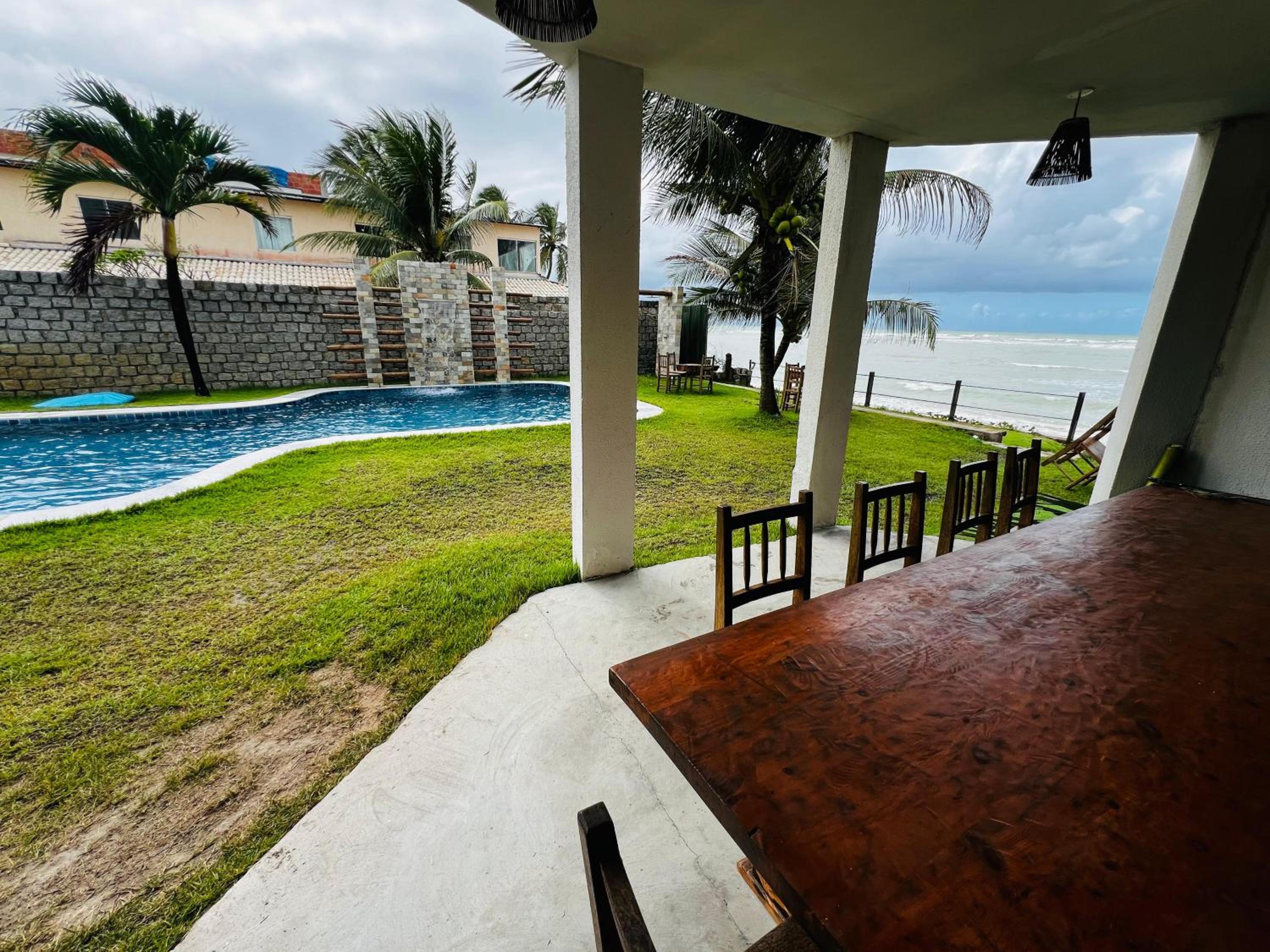 Casa de Temporada cinco quartos - Garça Torta em Maceió - Vista Mar