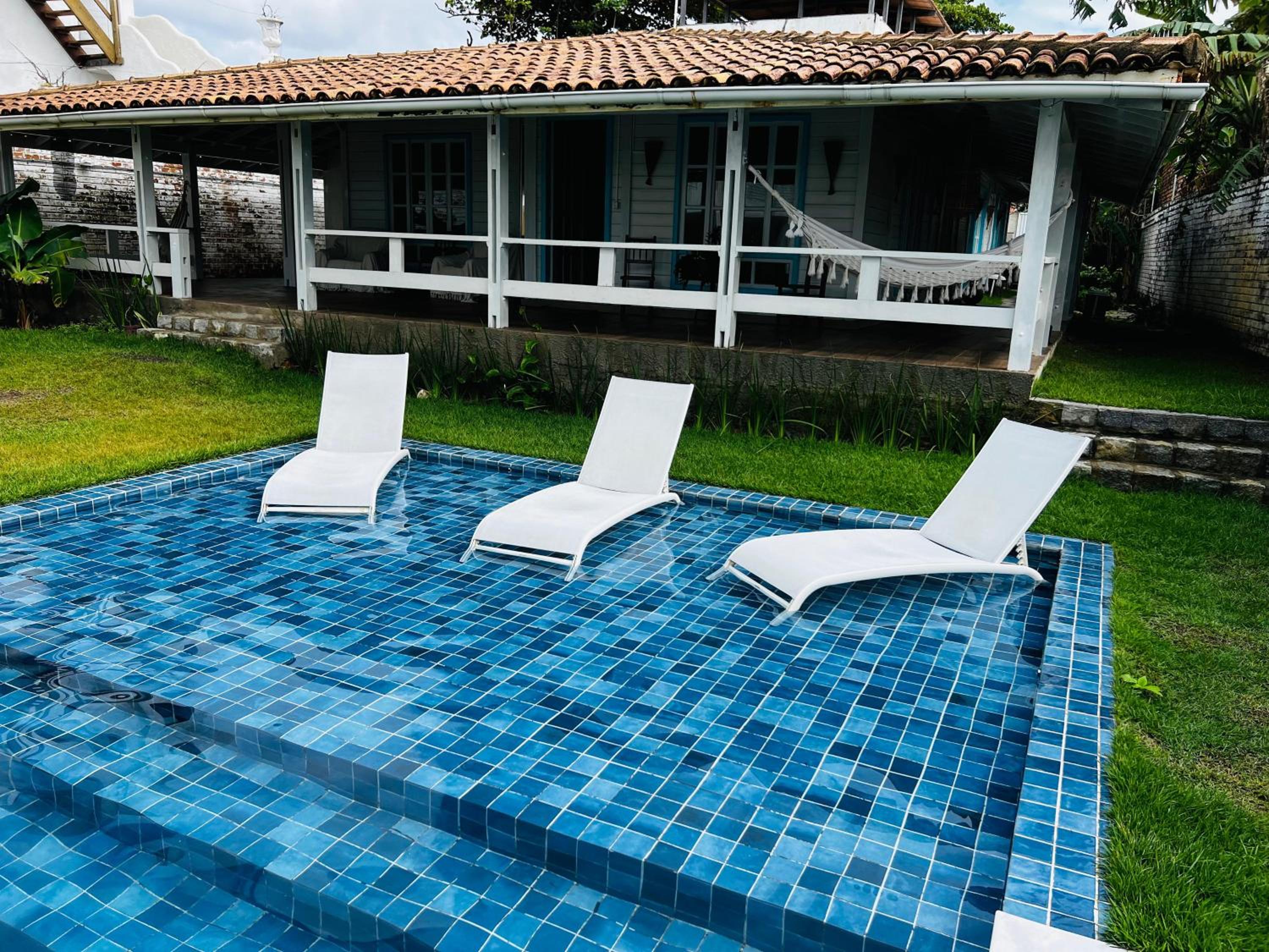 Casa de Temporada cinco quartos - Garça Torta em Maceió - Vista Mar