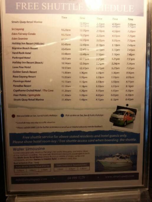 2 bedroom Suite with Sea View At Straits Quay