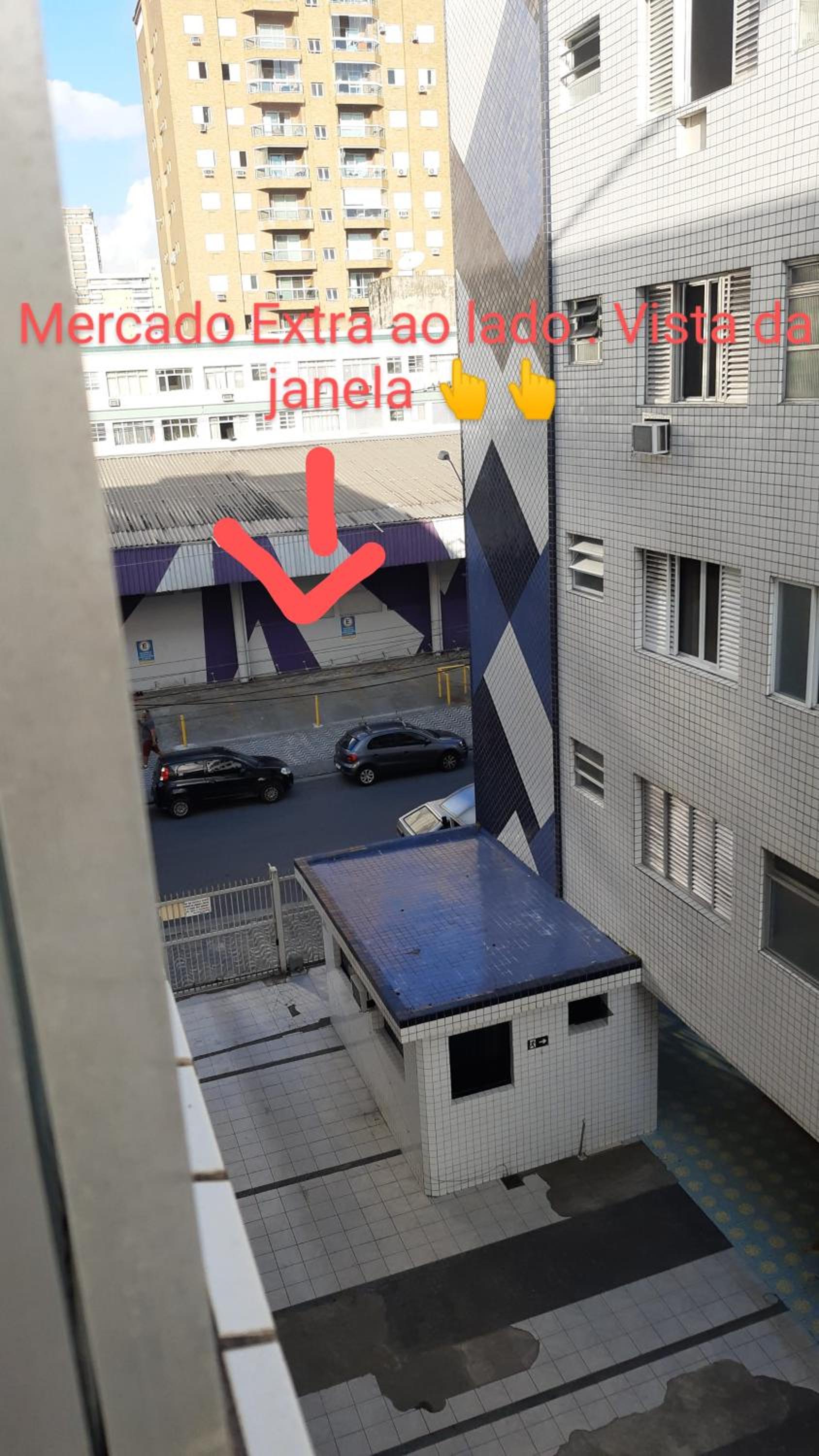 Prédio Frente Para o Mar Pé na Areia Lado Mercado Extra