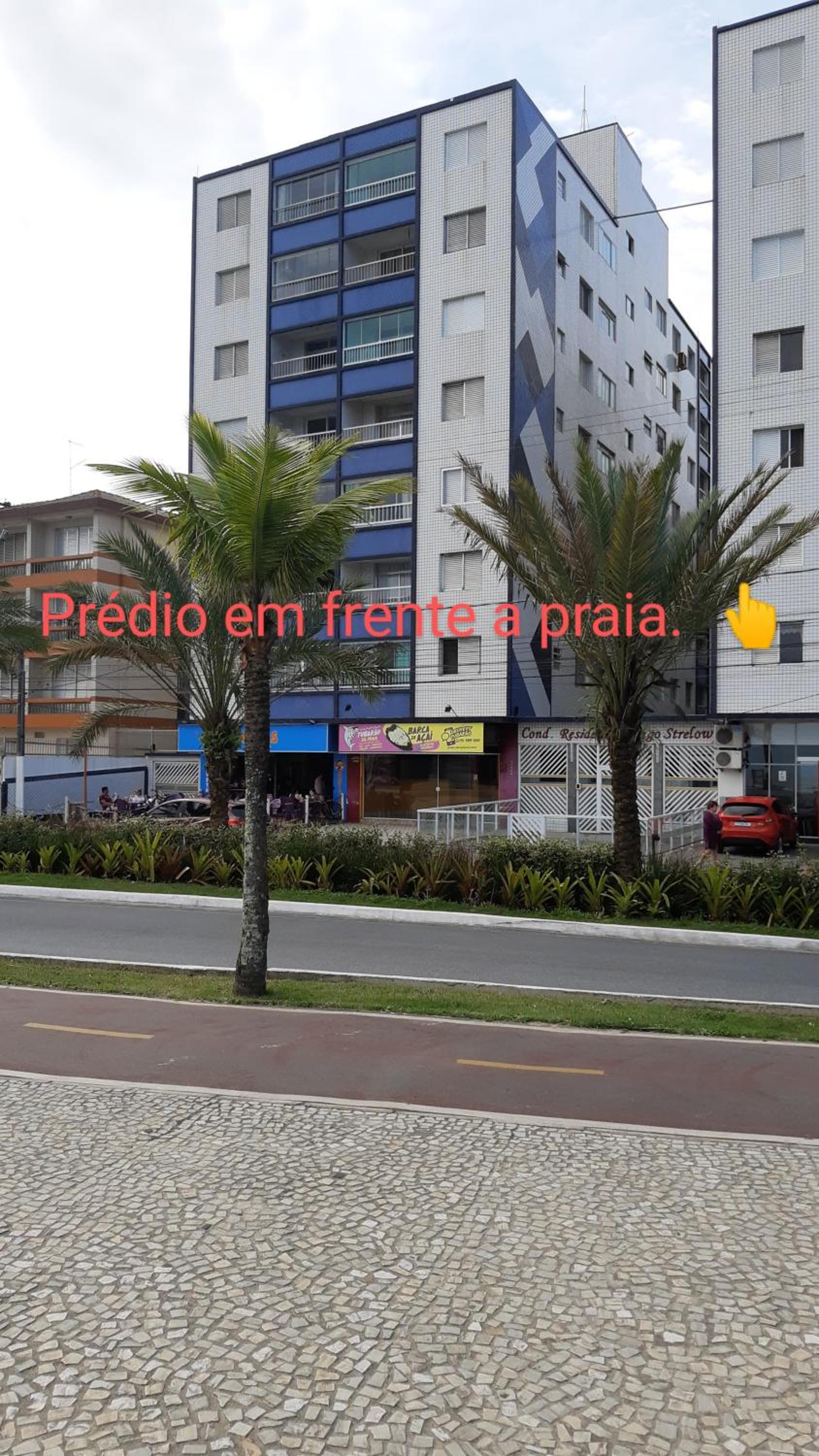Prédio Frente Para o Mar Pé na Areia Lado Mercado Extra