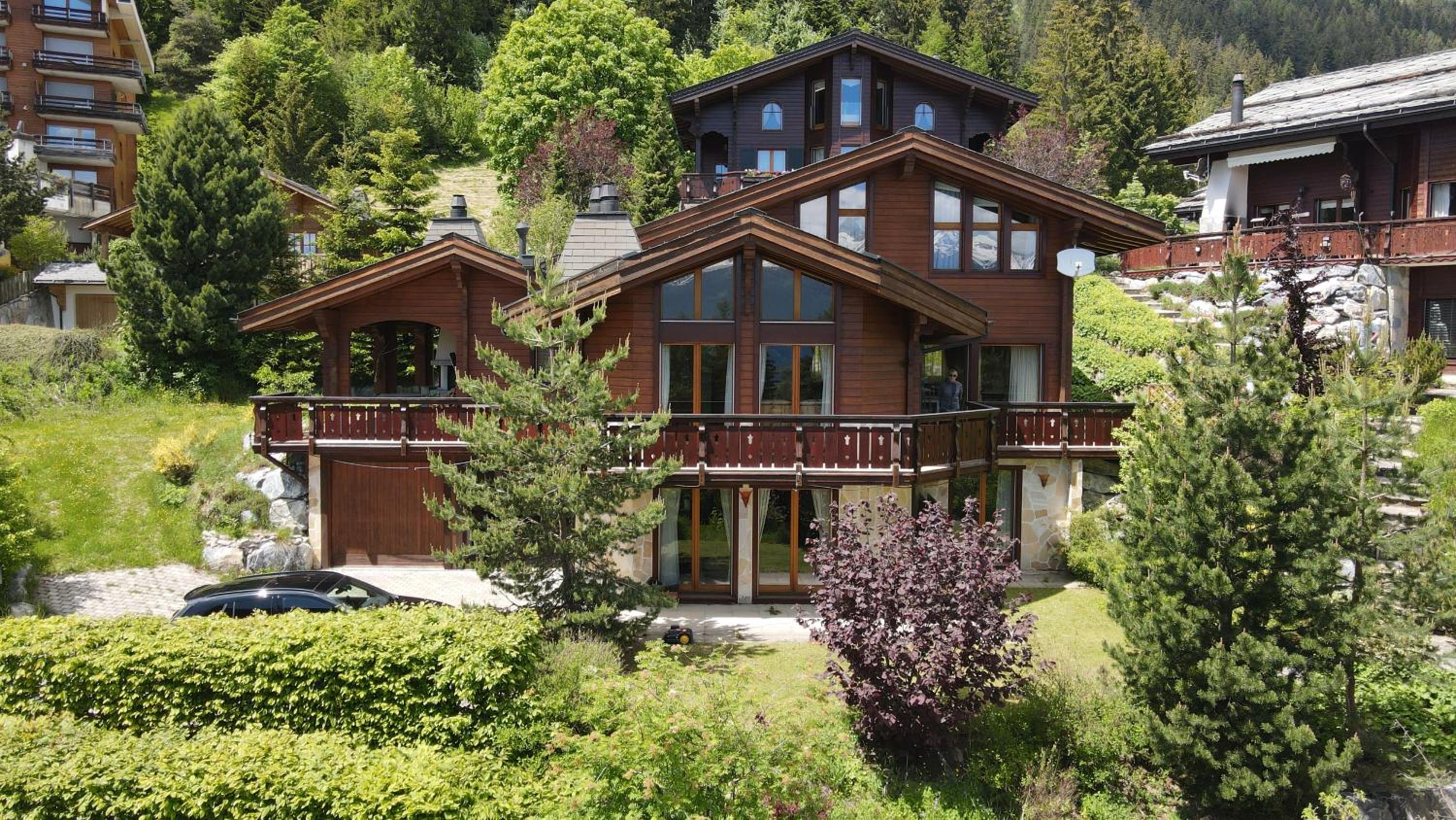 Grand chalet au centre