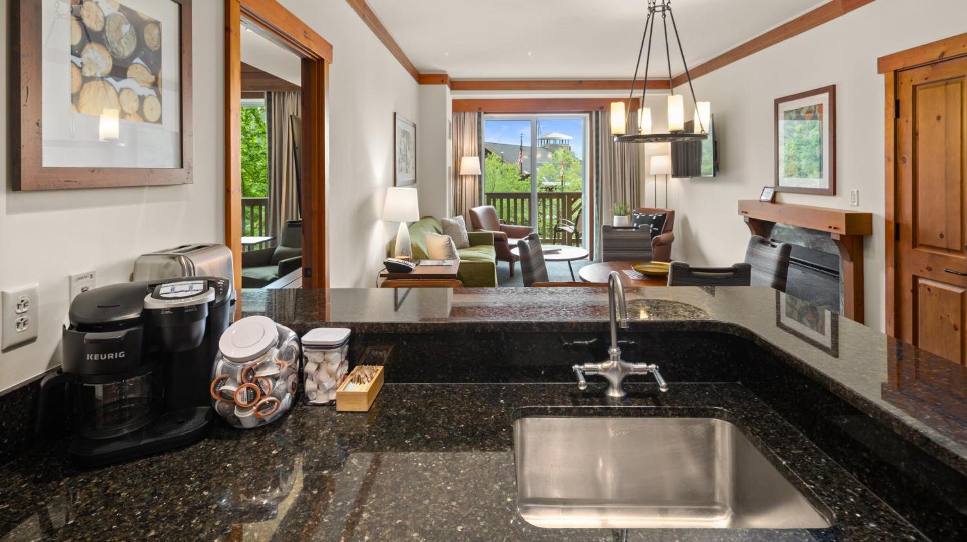 1310A 2bdrm - Lodge At Spruce Peak - Stowe Mt Resort- Ski in Ski out - Sleeps 8 view 4