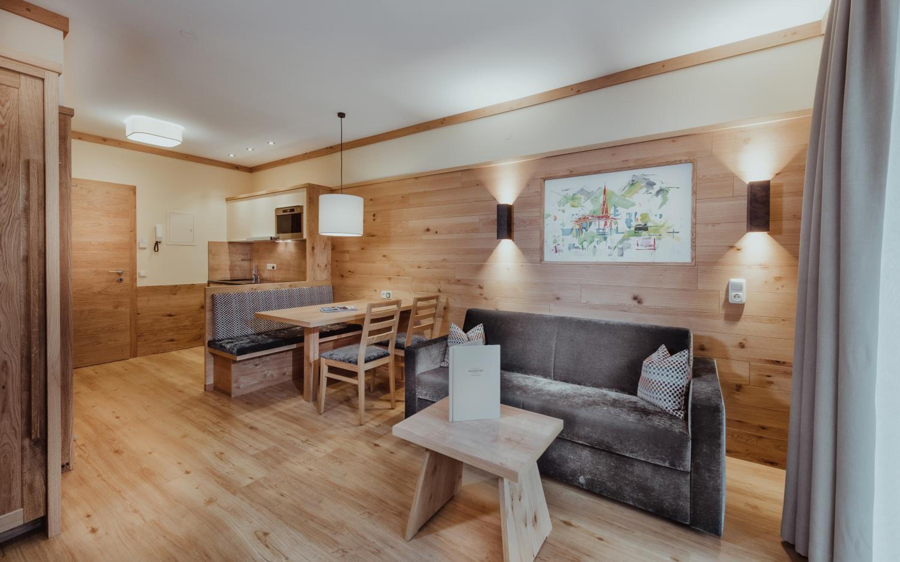 Appartement Hotel Panorama-im Bademantel direkt in die Alpentherme