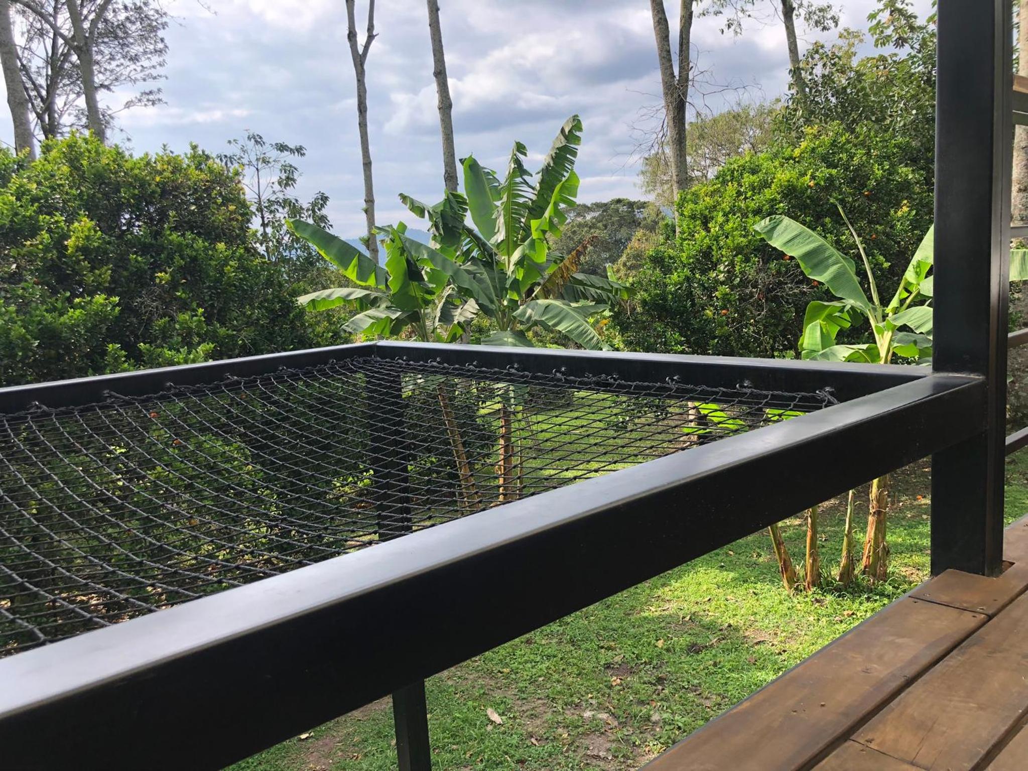 Cabaña tipo glamping en finca cafetera con zonas verdes, avistamiento de aves, paisaje cafetero view 3